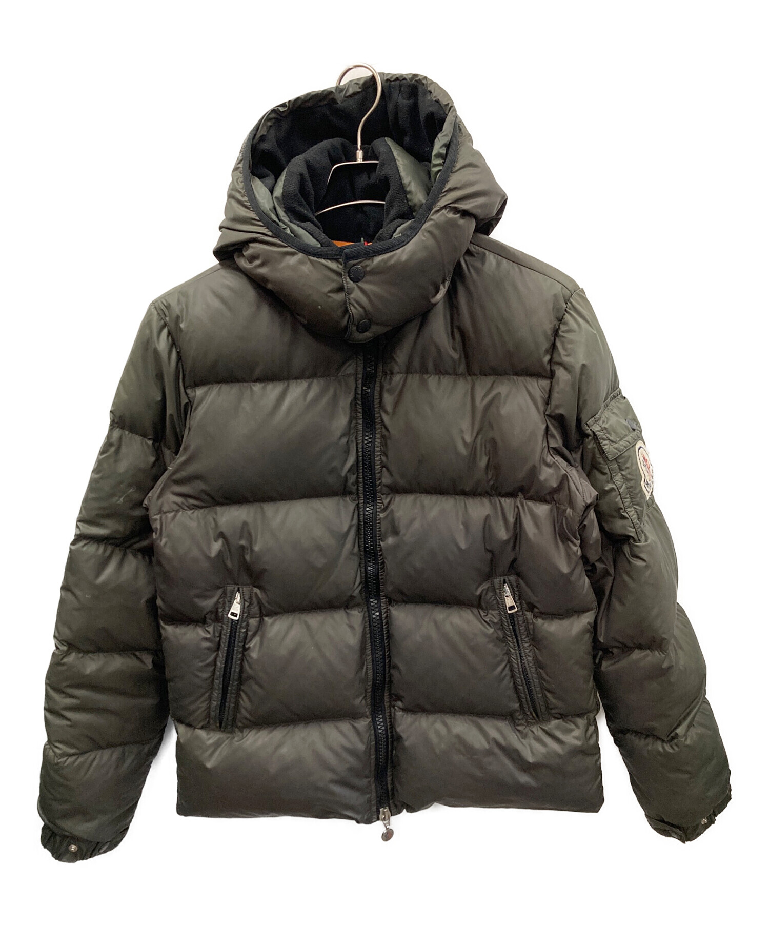 中古・古着通販】MONCLER (モンクレール) ダウンジャケット オリーブ