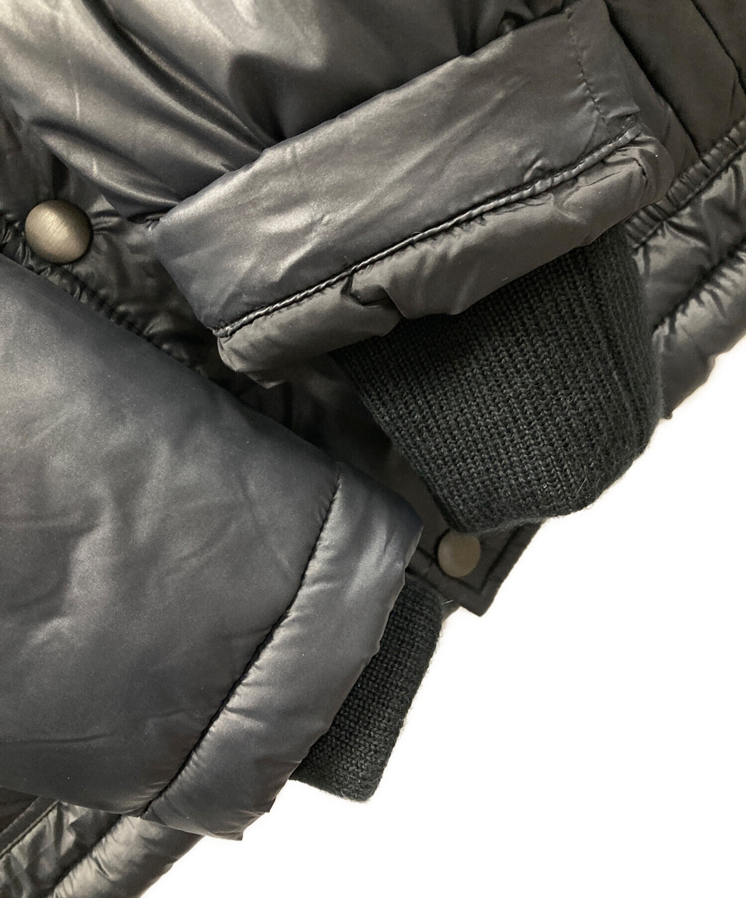 中古・古着通販】DIESEL (ディーゼル) 中綿ジャケット ブラック サイズ 