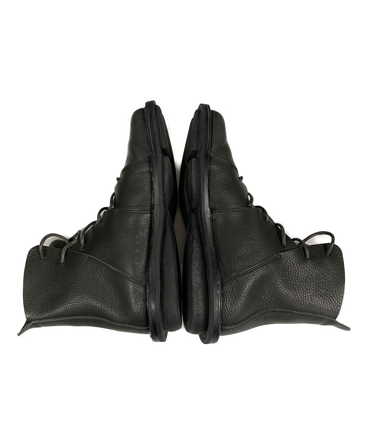 【未使用】trippen ブーツ 中古・古着通販】Trippen (トリッペン) レザーブーツ グレー サイズ:37