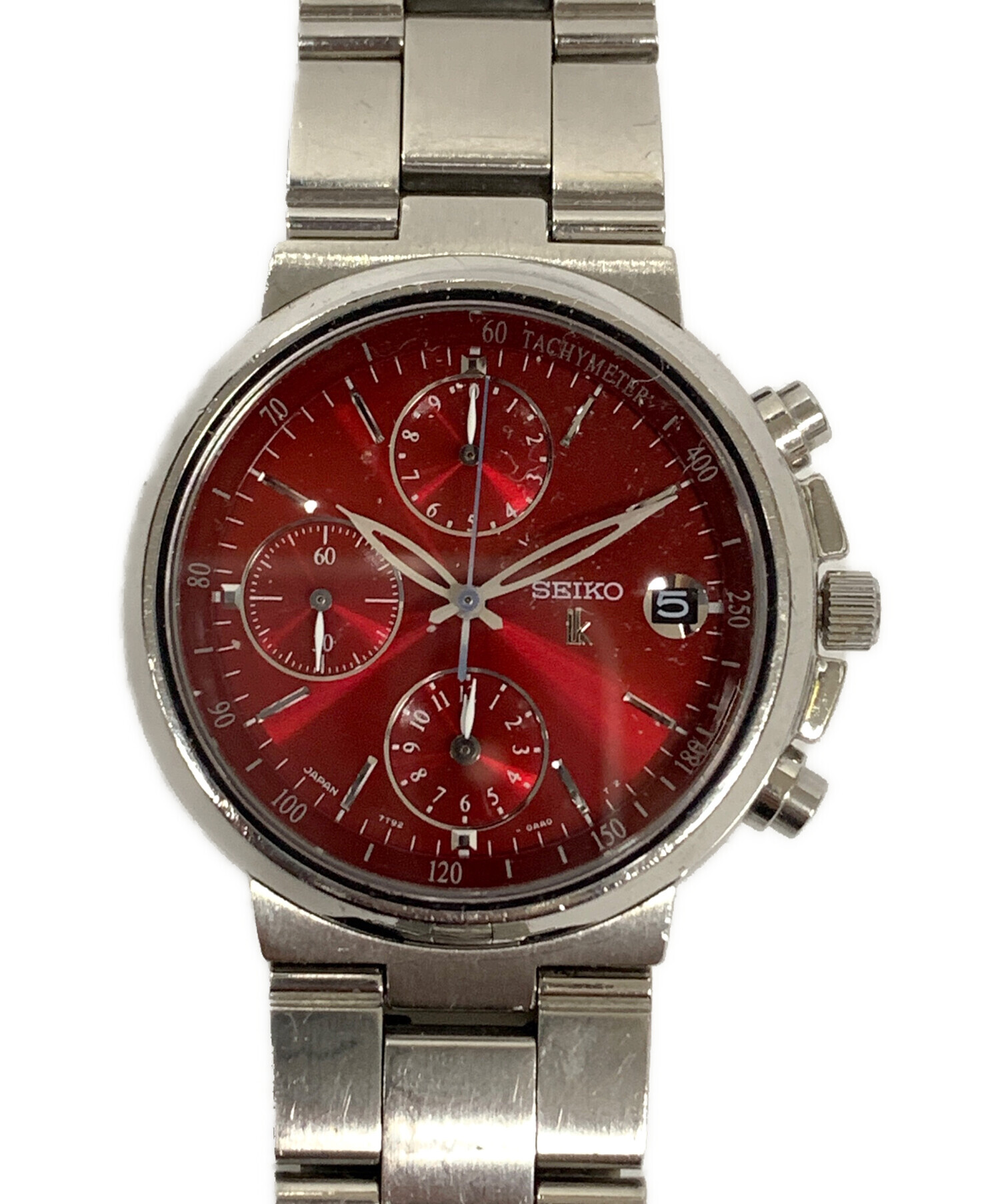 中古・古着通販】SEIKO (セイコー) 腕時計 ルキア クォーツ レッド