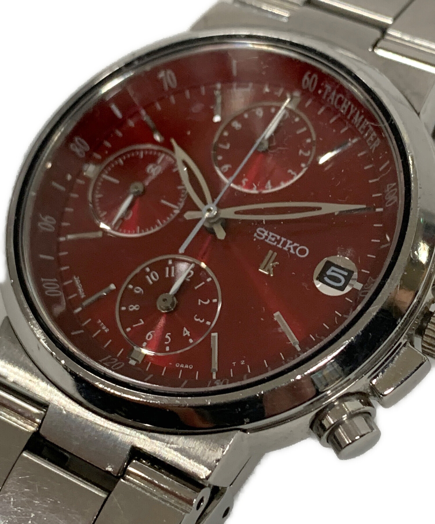 中古・古着通販】SEIKO (セイコー) 腕時計 ルキア クォーツ レッド