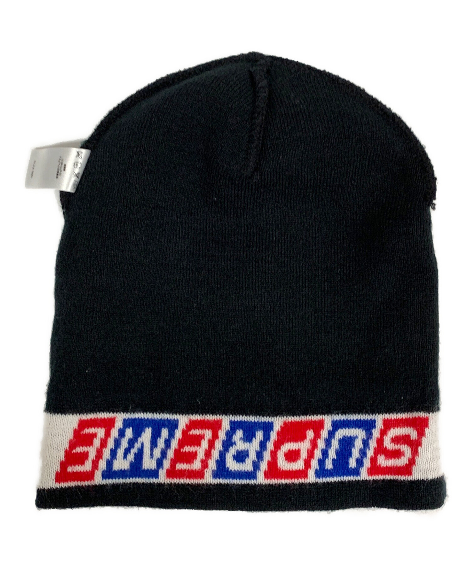 風*様 未使用20年前程購入supremeシュプリームニット帽 中古・古着通販】Supreme (シュプリーム) ニット帽 ブラック サイズ