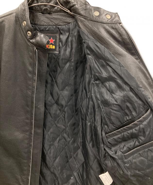 中古・古着通販】zawakita (ザワキタ) シングルライダースジャケット 