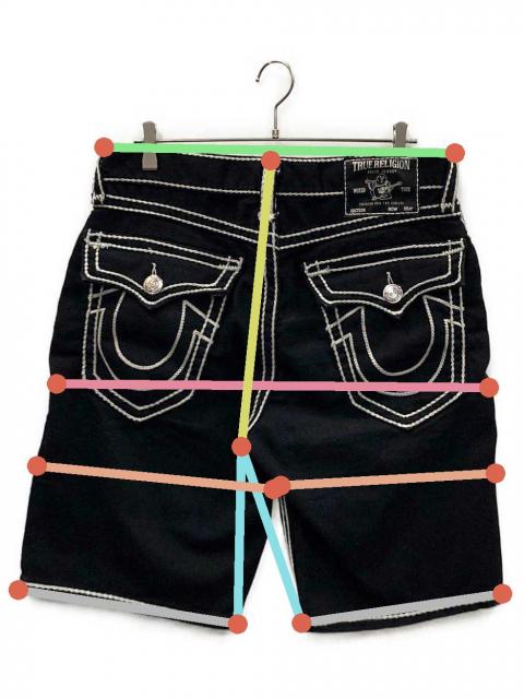 中古・古着通販】TRUE RELIGION (トゥルー レリジョン) ショートパンツ