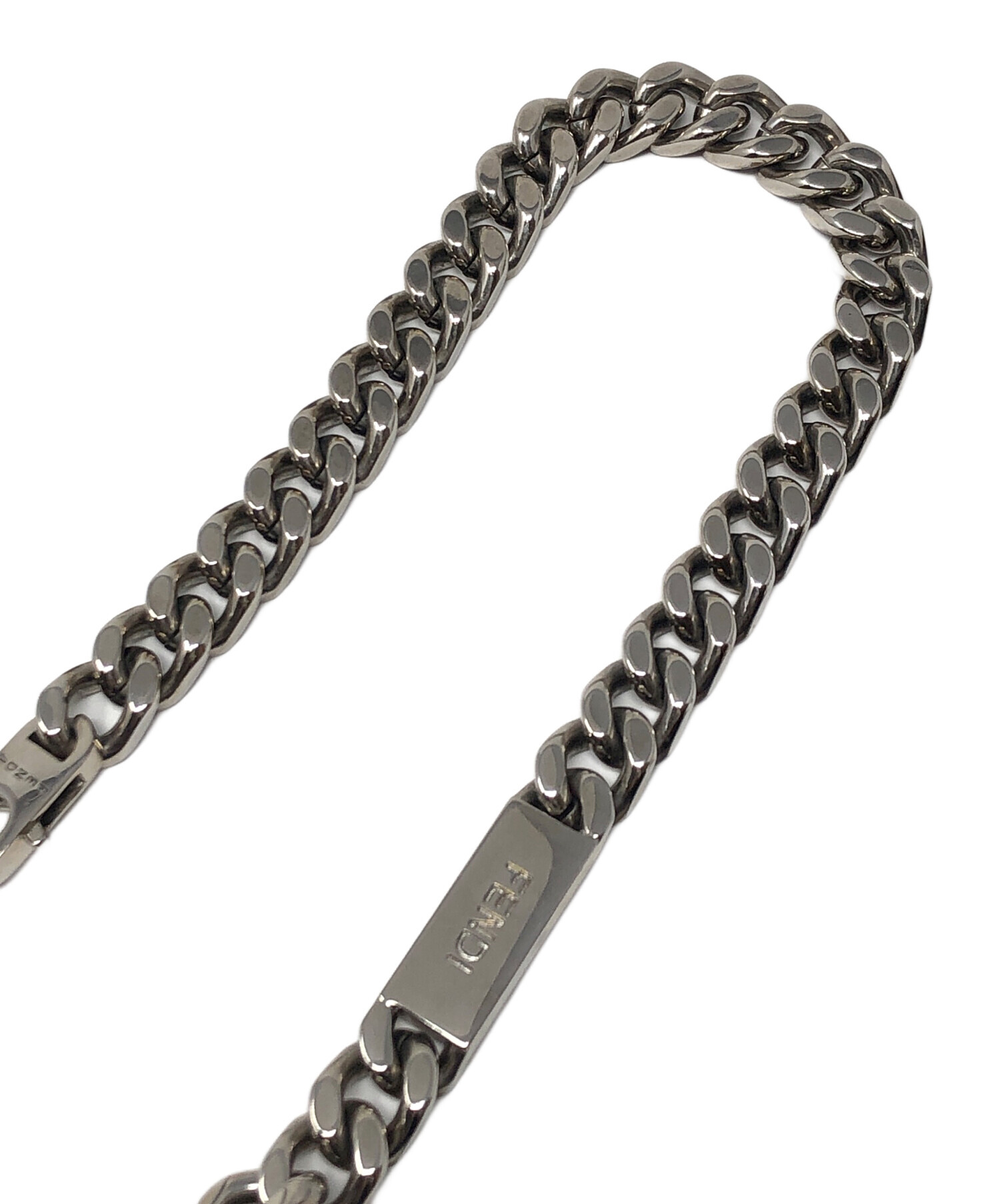 FENDI ネックレス　ほぼ未使用 中古・古着通販】FENDI (フェンディ) ネックレス Chain link FENDI