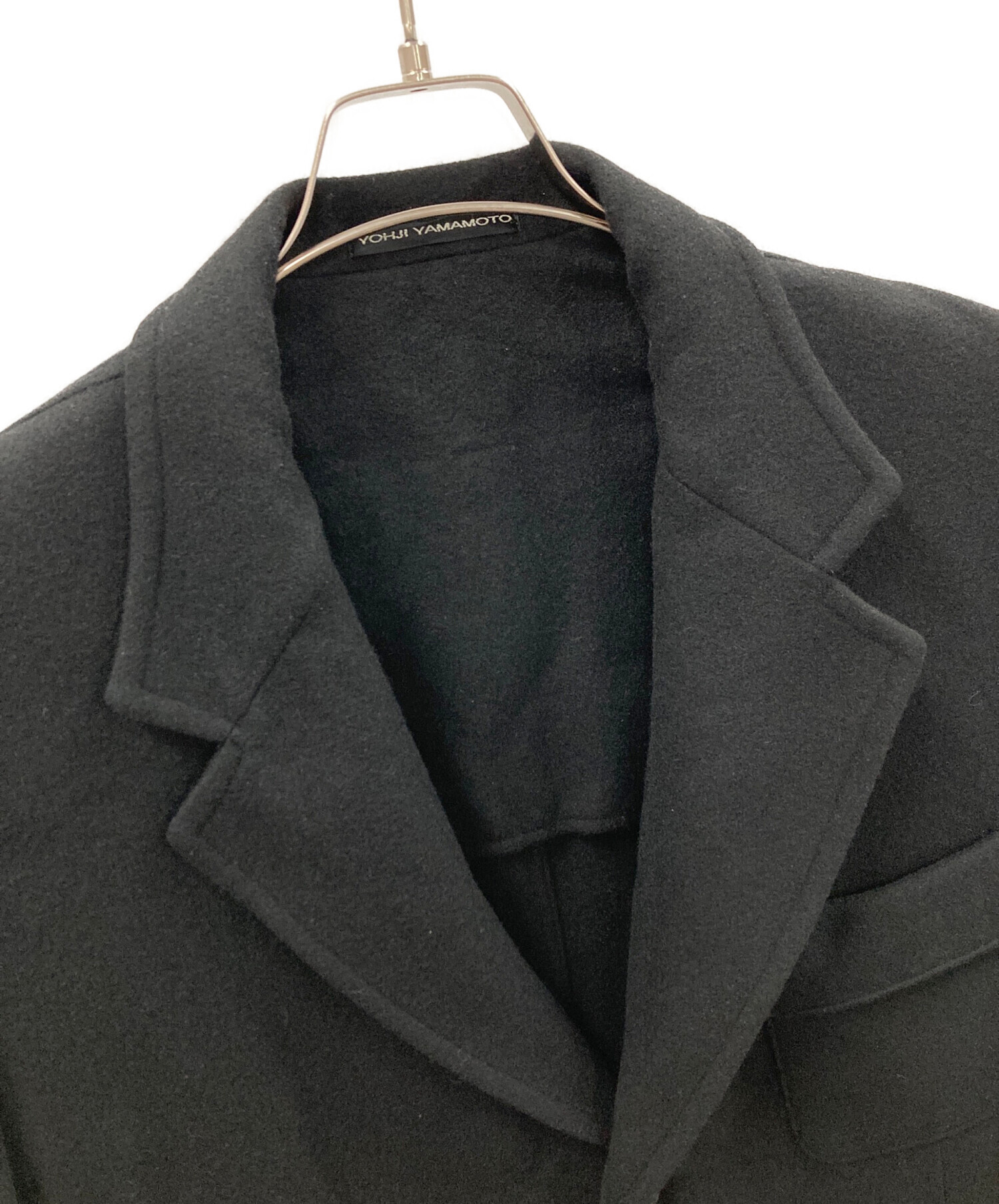 【最終値下げ】Yohji Yamamoto チェスターコート 中古・古着通販】YOHJI YAMAMOTO (ヨウジヤマモト) チェスターコート 3