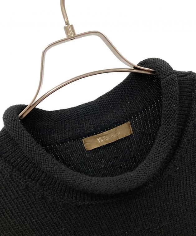 【美品】Y's for men　90's 黒 ハイネック ニット セーター 中古・古着通販】Y's for men (ワイズフォーメン) ニット ハイネック
