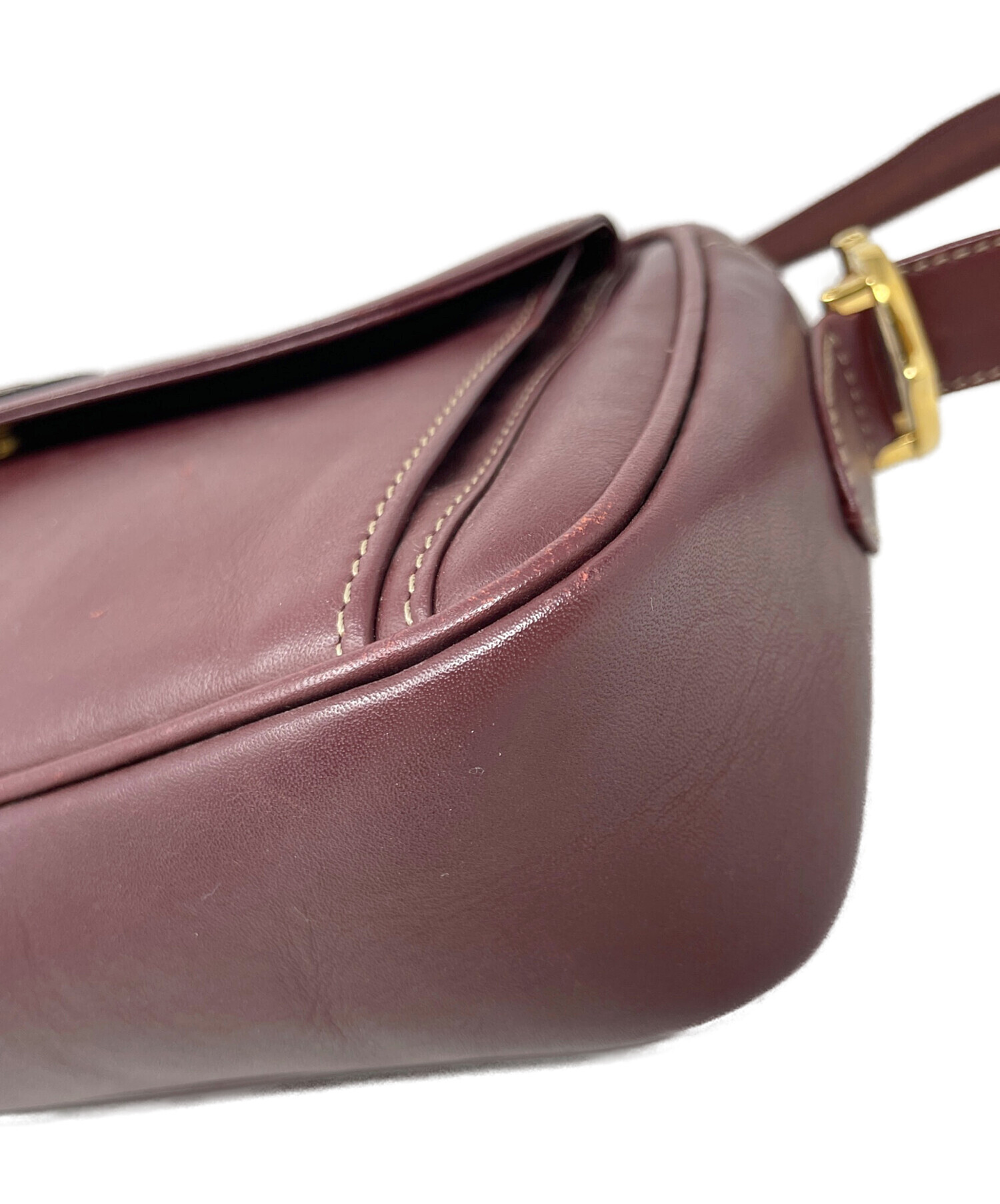 中古・古着通販】Cartier (カルティエ) ショルダーバッグ マストライン