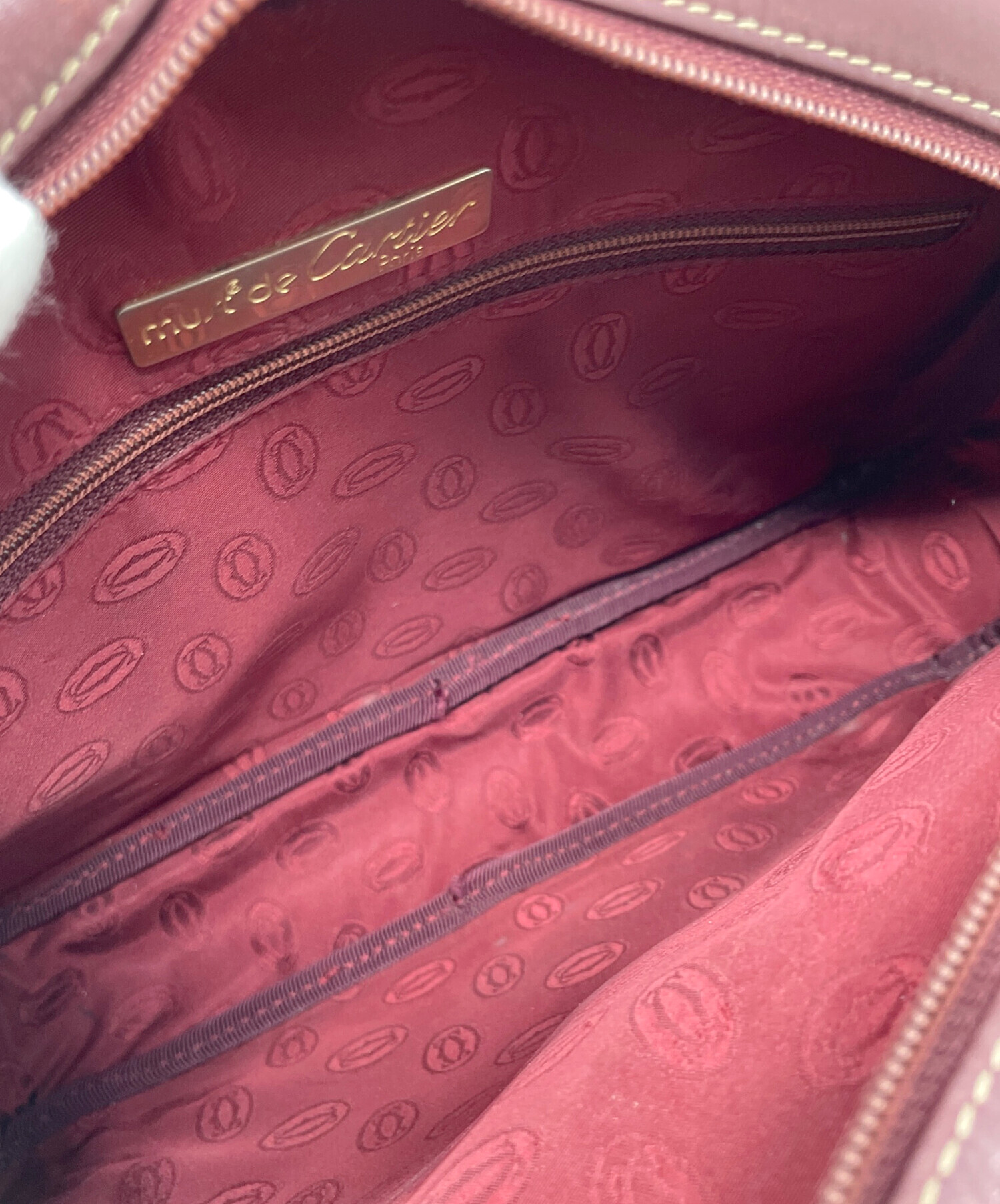 中古・古着通販】Cartier (カルティエ) ショルダーバッグ マストライン