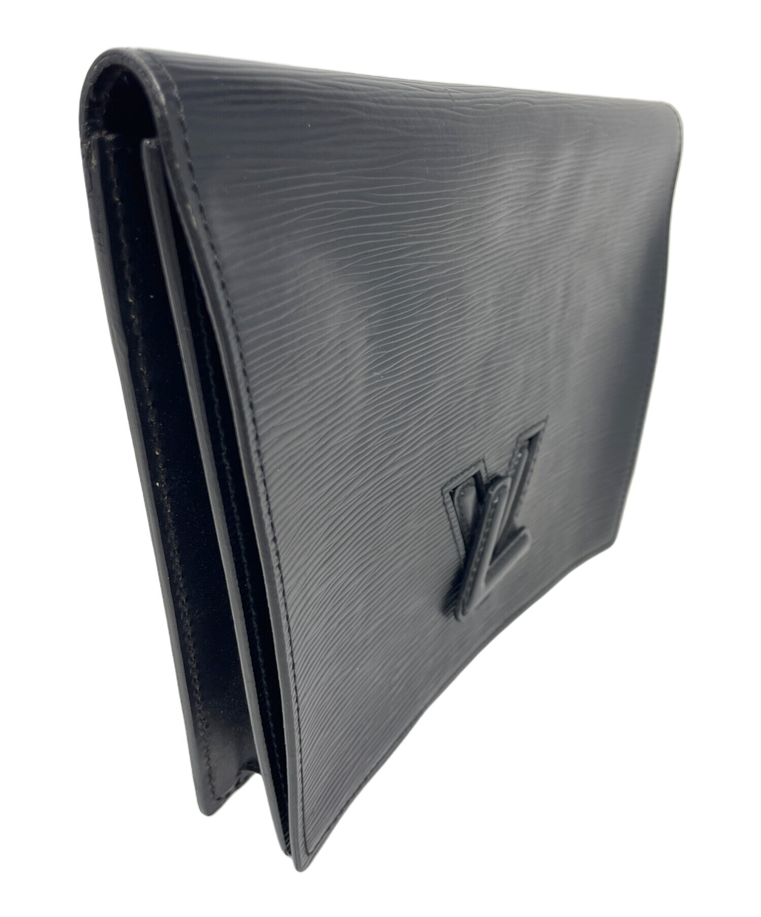 LOUIS VUITTON エピ クラッチバッグ 黒 ブラック A1346A7 中古・古着通販】LOUIS VUITTON (ルイ ヴィトン) クラッチバッグ エピ