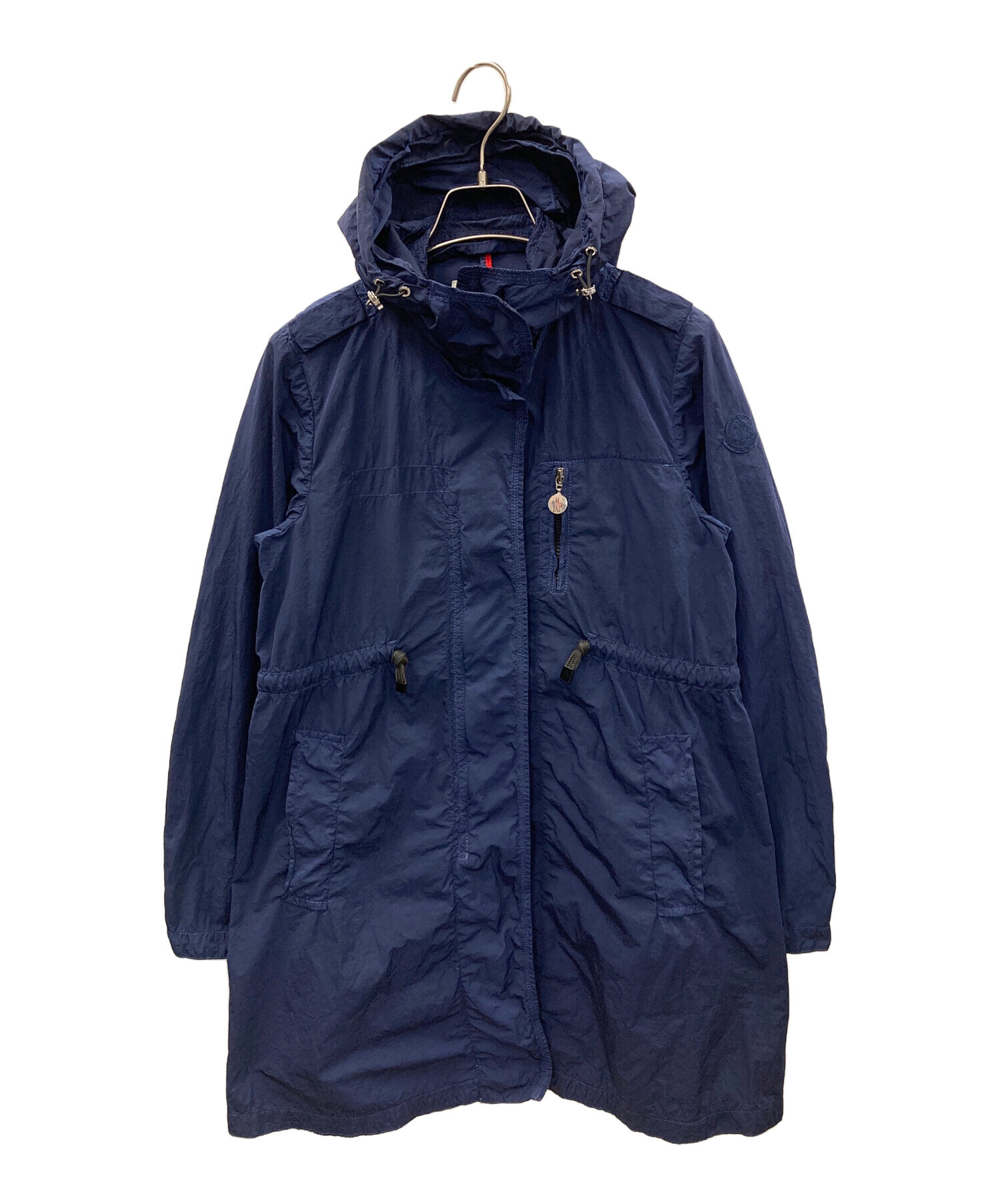 値上げ前MONCLER ネイビー ジャケット 中古・古着通販】MONCLER (モンクレール) ナイロンジャケット ネイビー