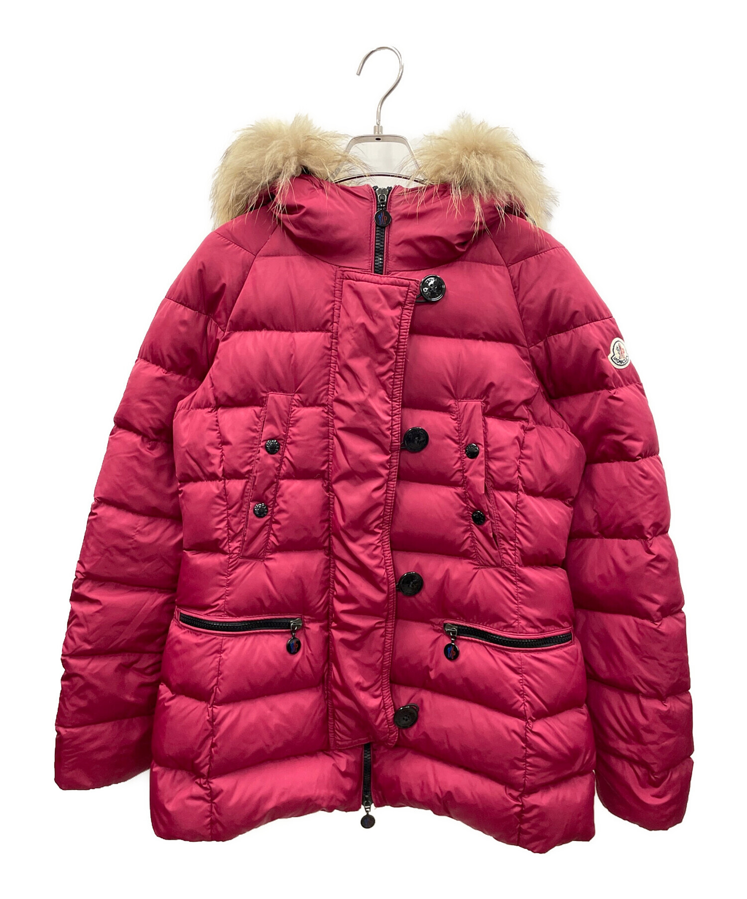 中古・古着通販】MONCLER (モンクレール) ダウンジャケット レッド