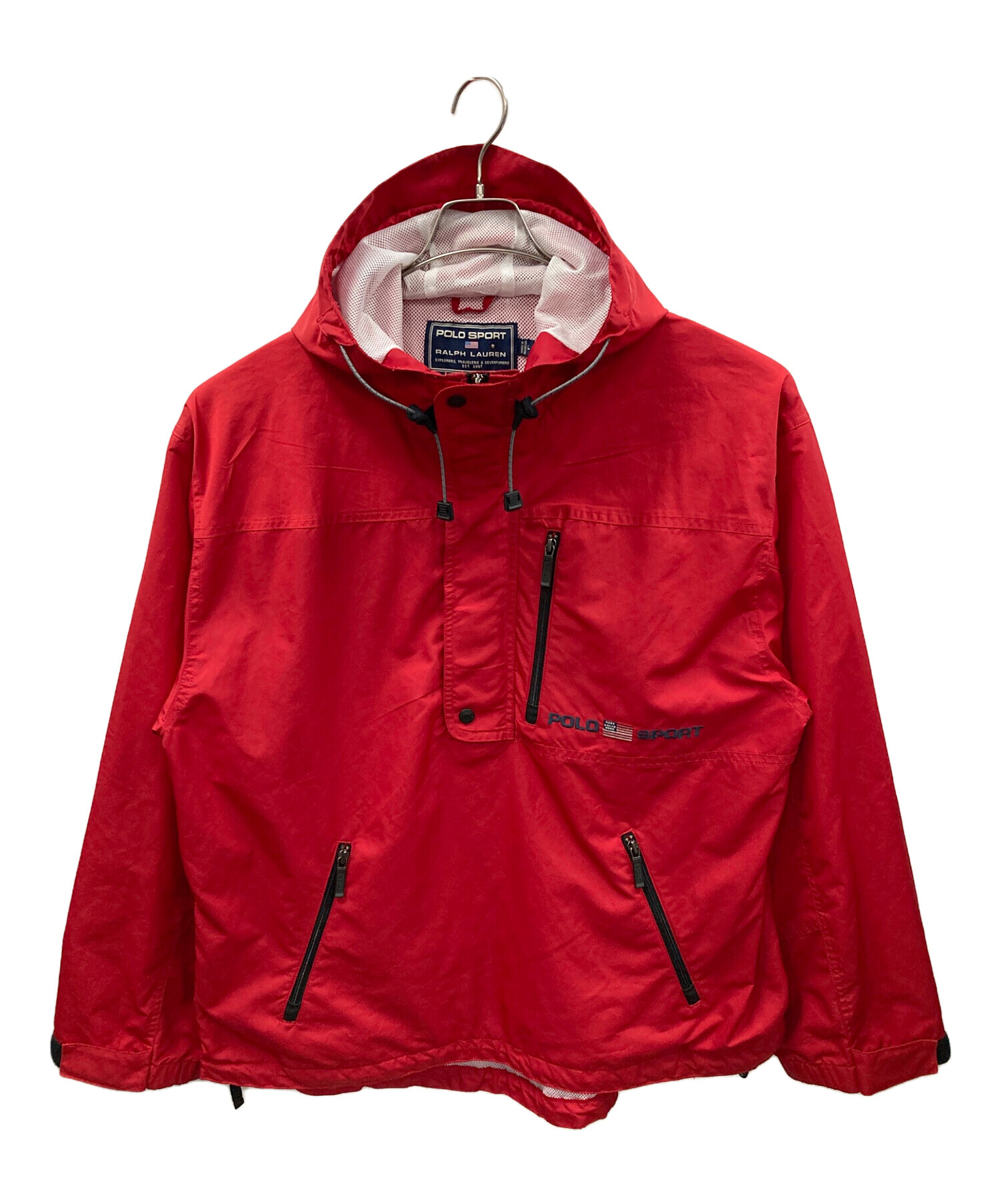 ビンテージ　ポロスポーツ　フィッシング　アノラック プルオーバーパーカー 中古・古着通販】POLO SPORT (ポロスポーツ) アノラックパーカー