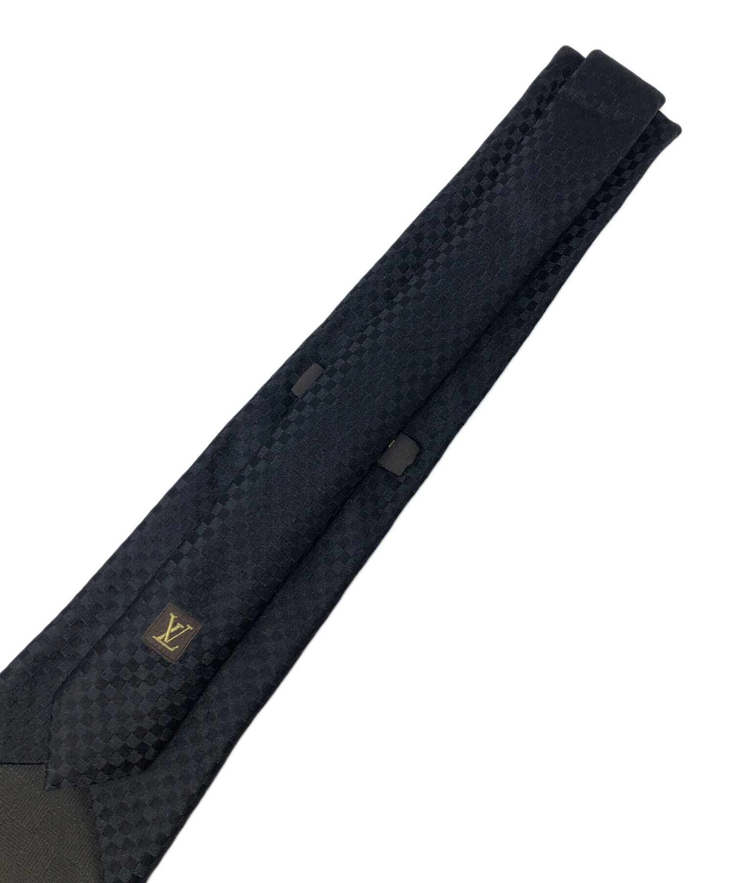 中古・古着通販】LOUIS VUITTON (ルイ ヴィトン) ネクタイ ブラック