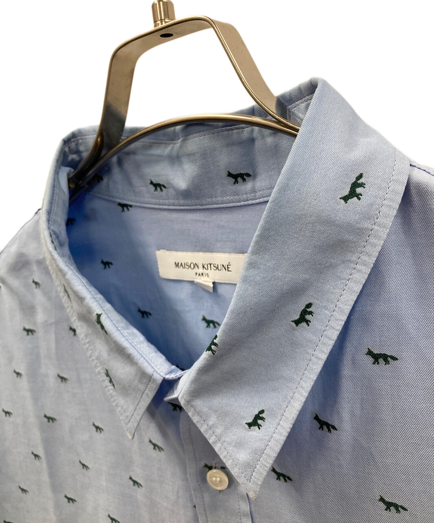 中古・古着通販】maison kitsune (メゾンキツネ) 長袖シャツ PROFILE