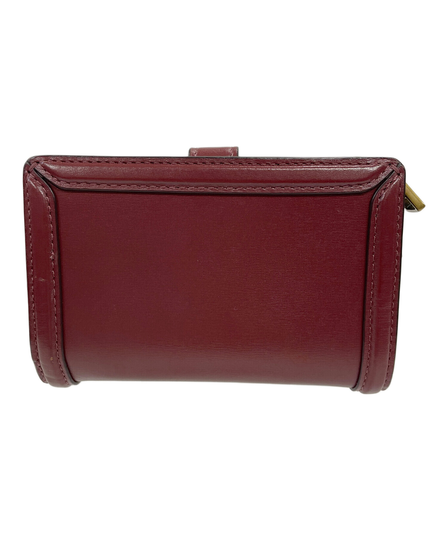レオン•COACH•コーチ•ハットンウォレット•財布•ワイン• レオン•COACH•コーチ•ハットンウォレット•財布•ワイン• 中古・古着通販】