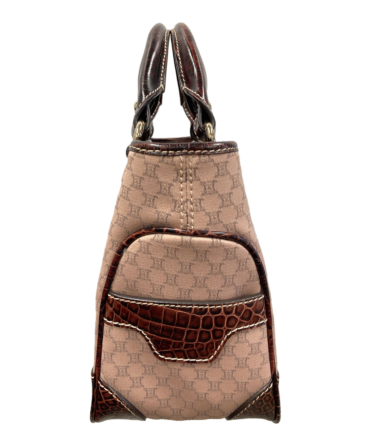 中古・古着通販】CELINE (セリーヌ) ハンドバッグ マカダム ブギー