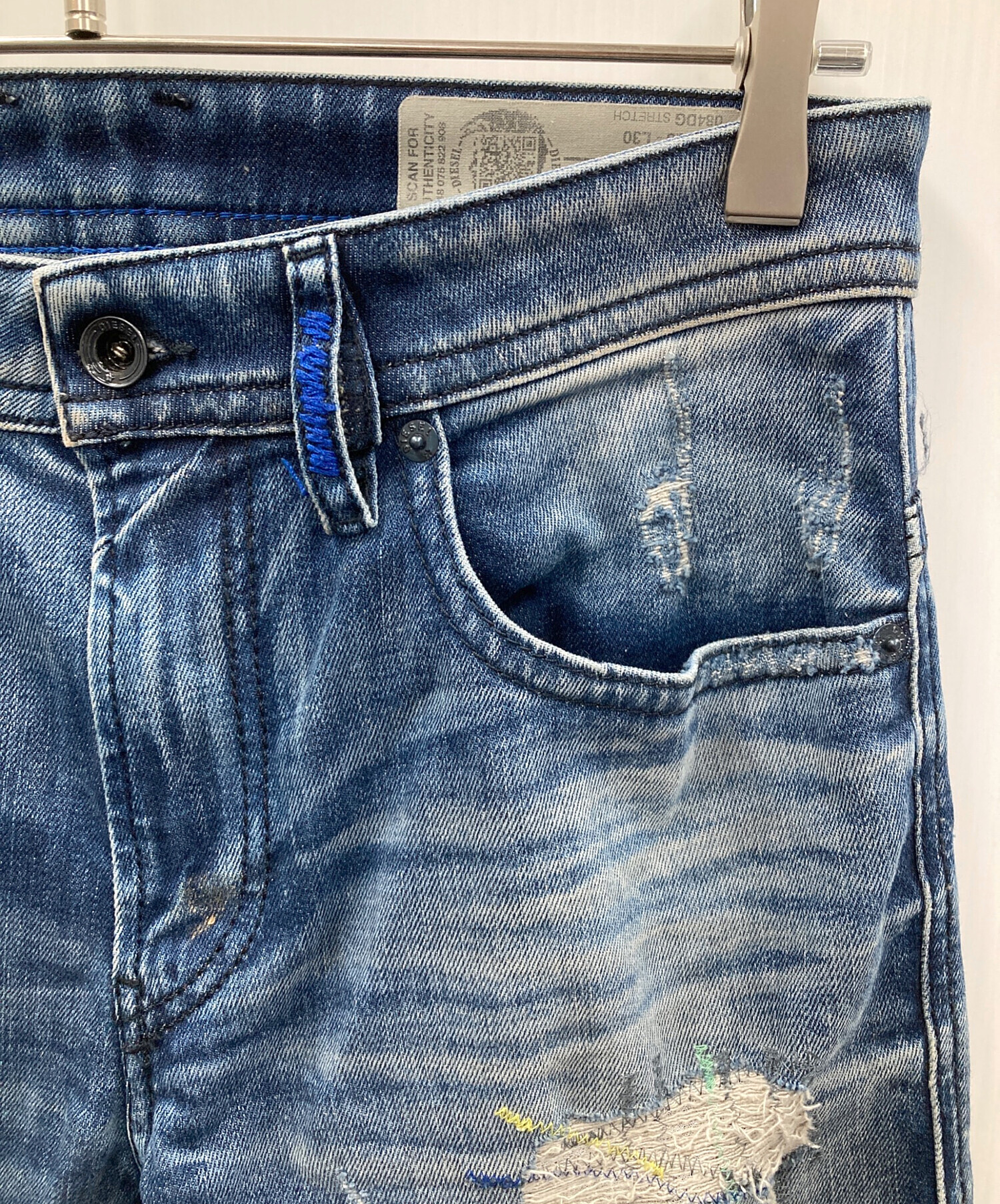 中古・古着通販】DIESEL (ディーゼル) デニムパンツ THOMMER（トマー