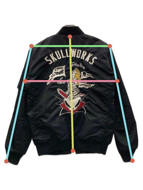 中古・古着通販】SKULL WORKS (スカルワークス) CROWS WORST (クローズ