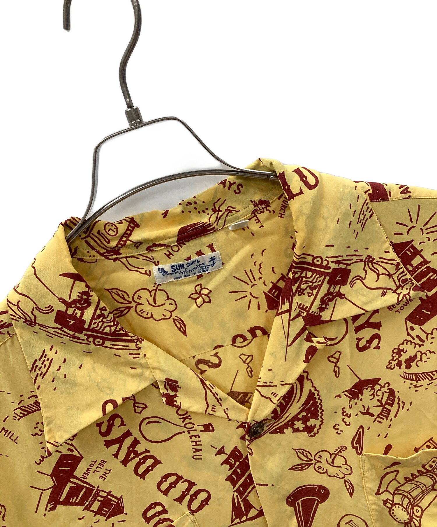 Rayon De Soleil(中古品) 中古・古着通販】Sun Surf オープンカラーシャツ L/S RAYON HAWAIIAN