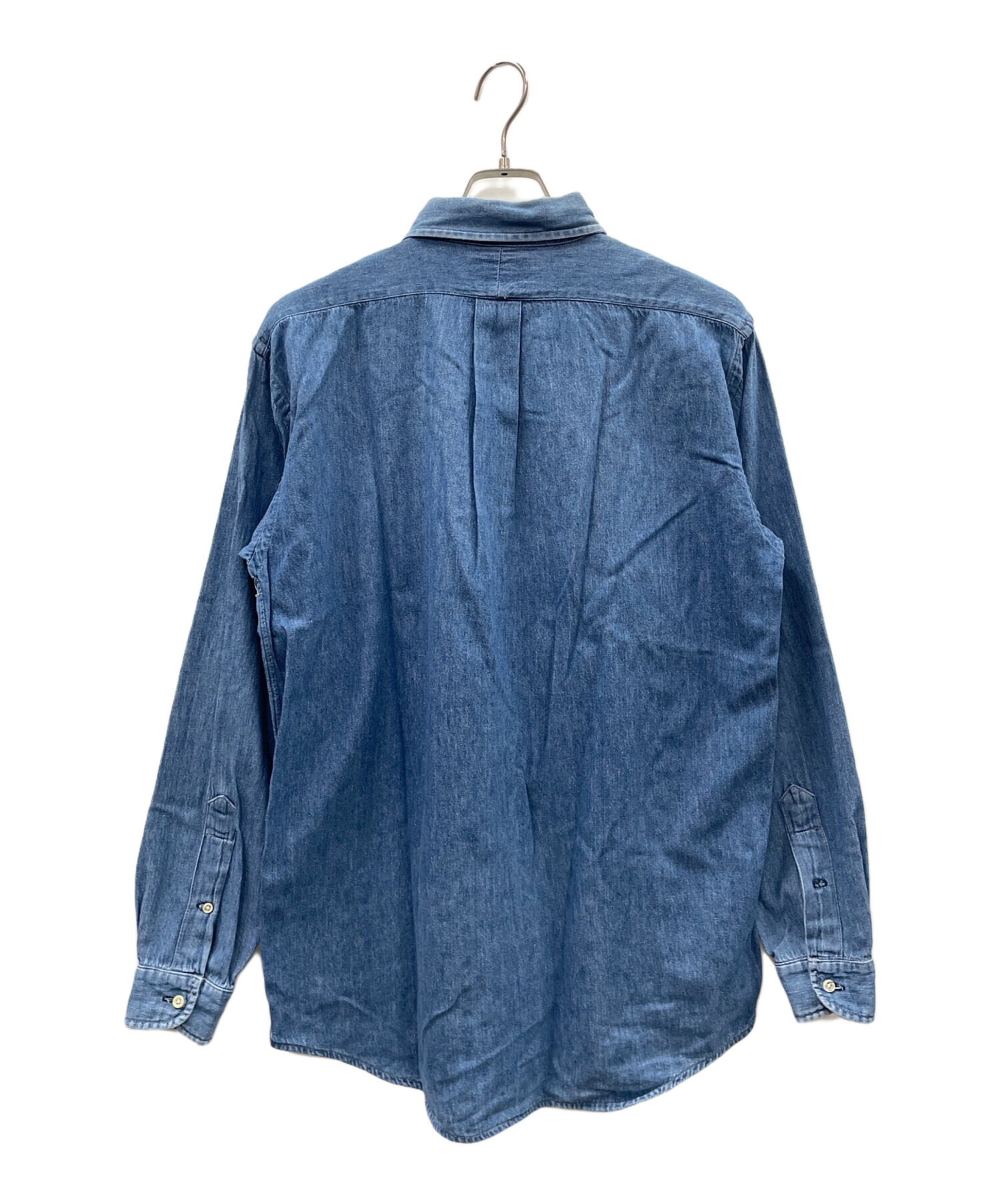 中古・古着通販】RALPH LAUREN (ラルフローレン) デニムシャツ ブルー