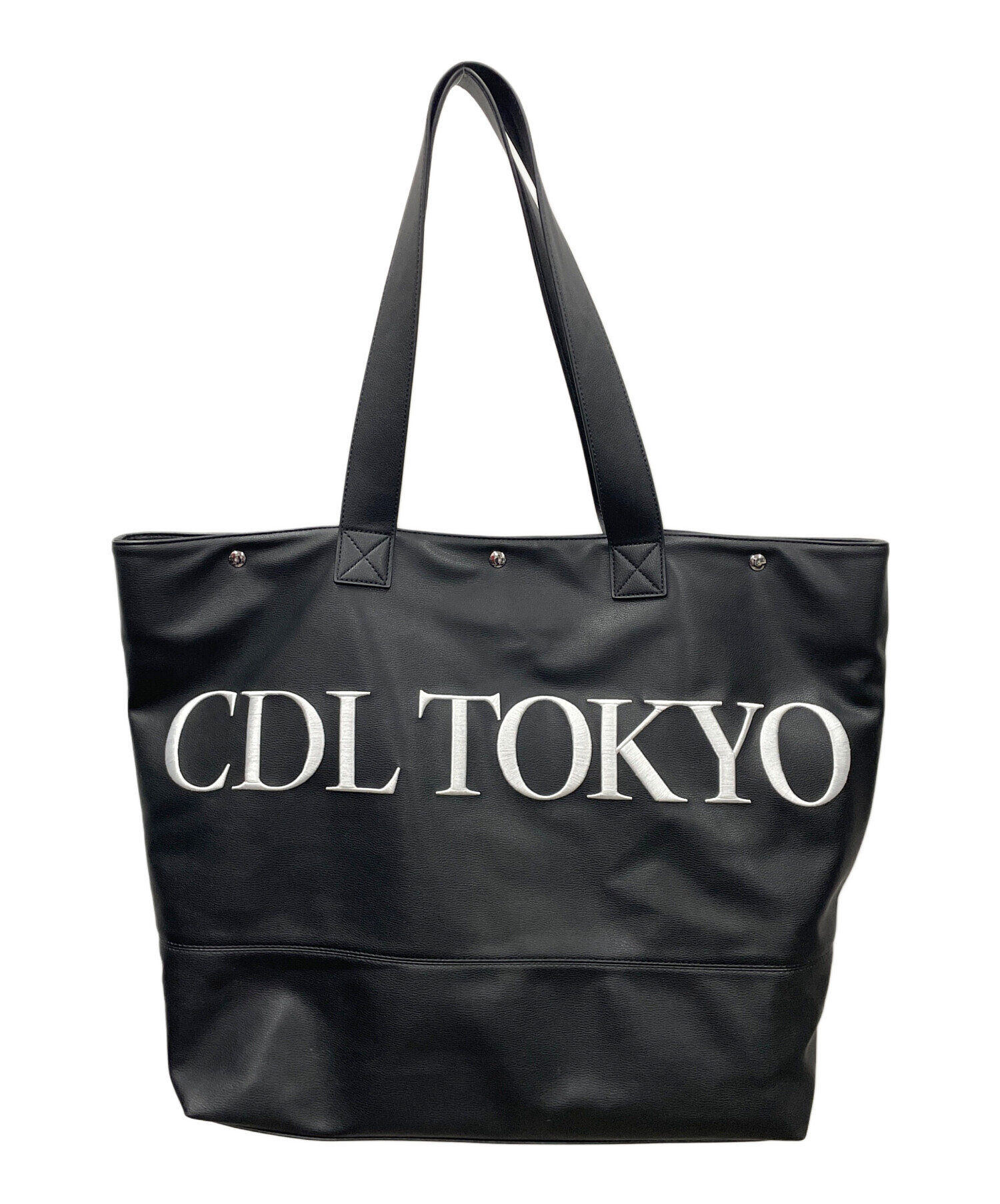 CDL ブラック トートバッグ 中古・古着通販】CDL TOKYO (シーディーエルトウキョウ) トラベル