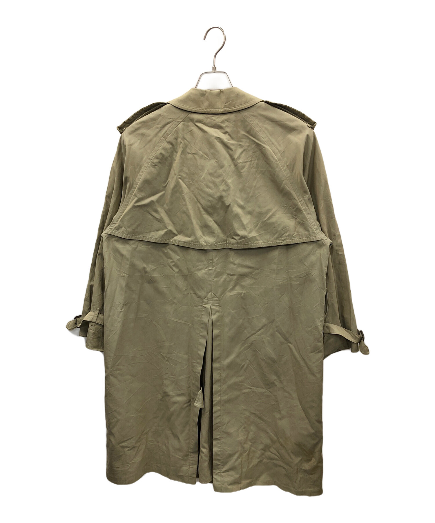 中古・古着通販】BURBERRY (バーバリー) ステンカラーコート ベージュ