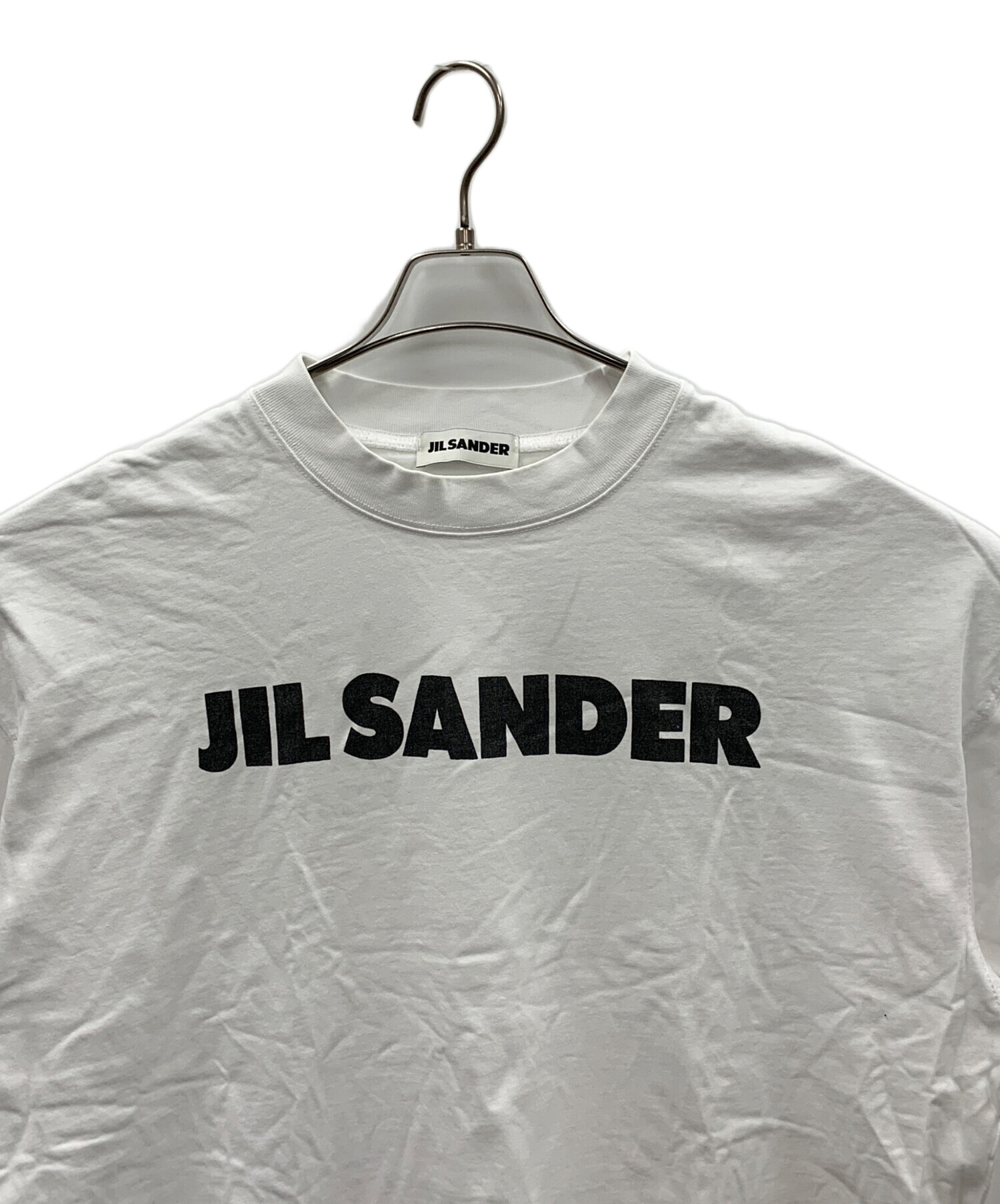 中古・古着通販】JIL SANDER (ジルサンダー) ロゴTシャツ ホワイト