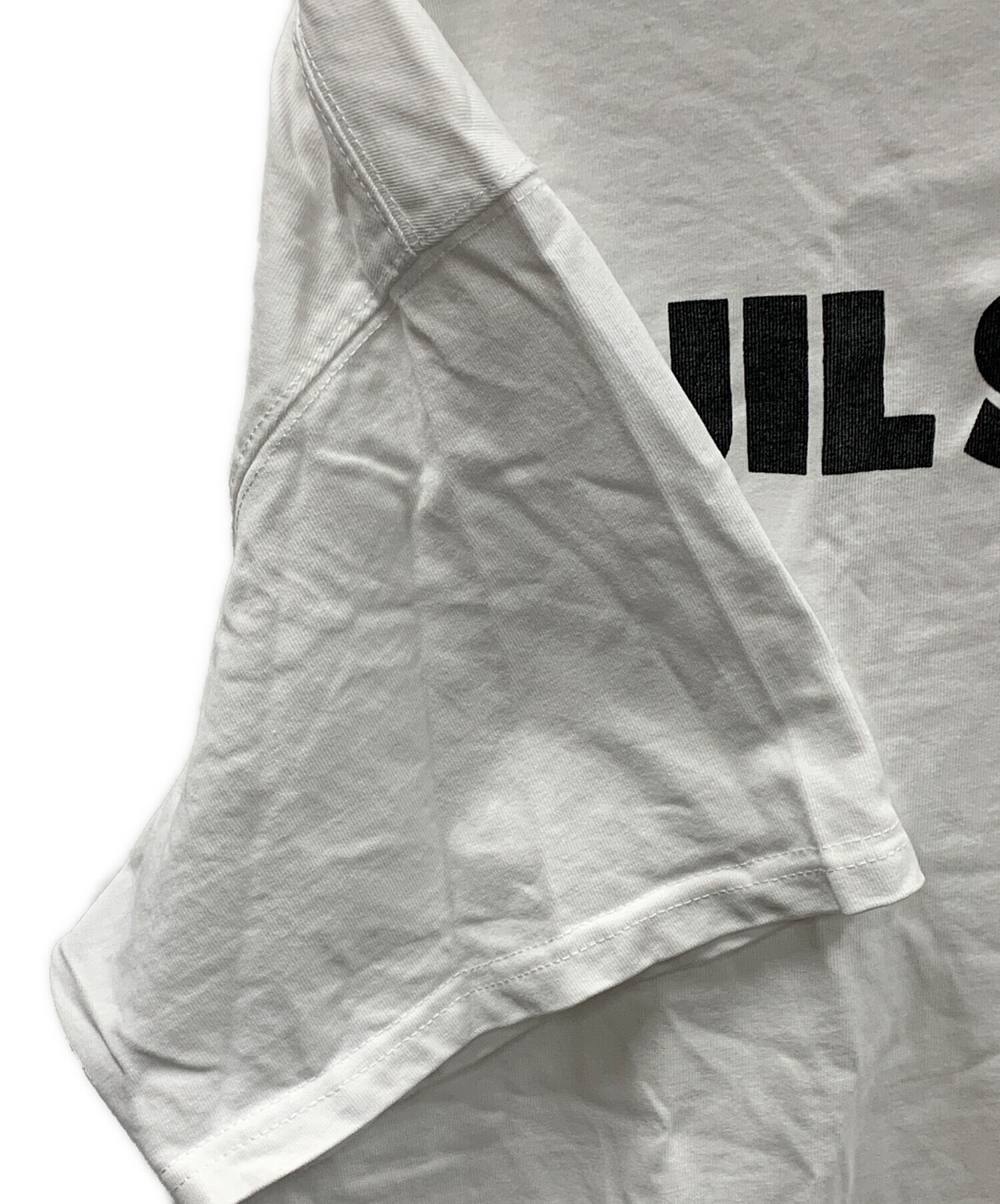 中古・古着通販】JIL SANDER (ジルサンダー) ロゴTシャツ ホワイト