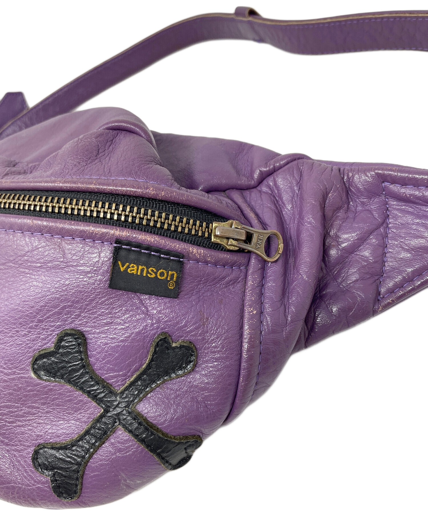 中古・古着通販】VANSON (バンソン) ボディーバッグ クロスボーン