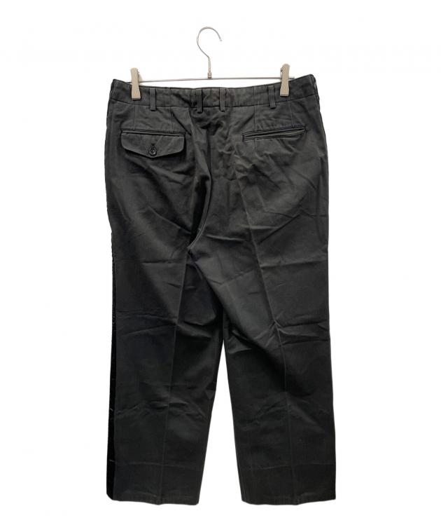 新品未使用COMME des GARÇONS黒3タックパンツ 中古・古着通販】COMME des GARCONS (コムデギャルソン) ツータック