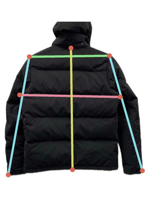 中古・古着通販】DANTON (ダントン) ダウンジャケット ブラック サイズ