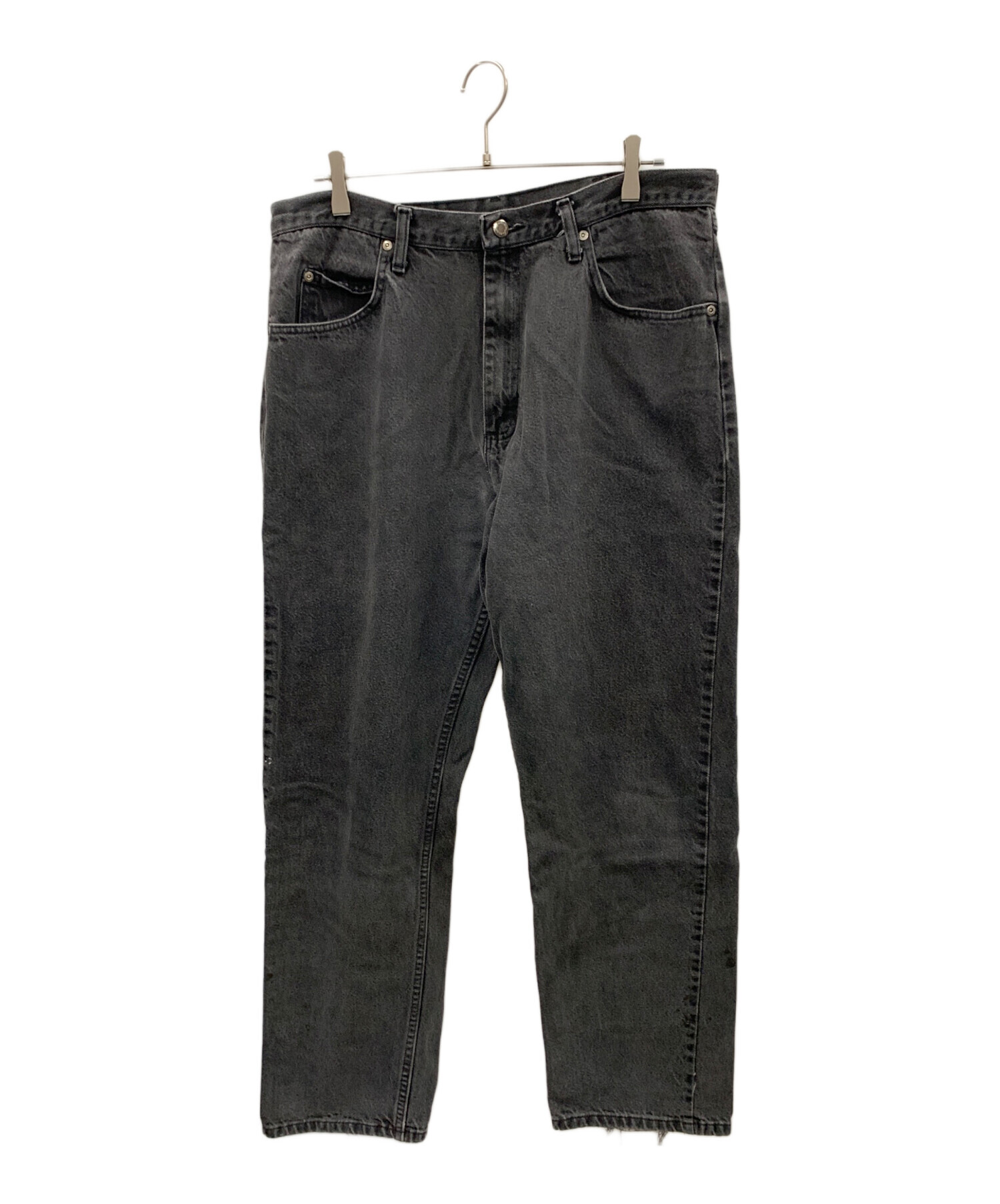 中古・古着通販】Wrangler (ラングラー) ジーンズ ブラック サイズ:36 