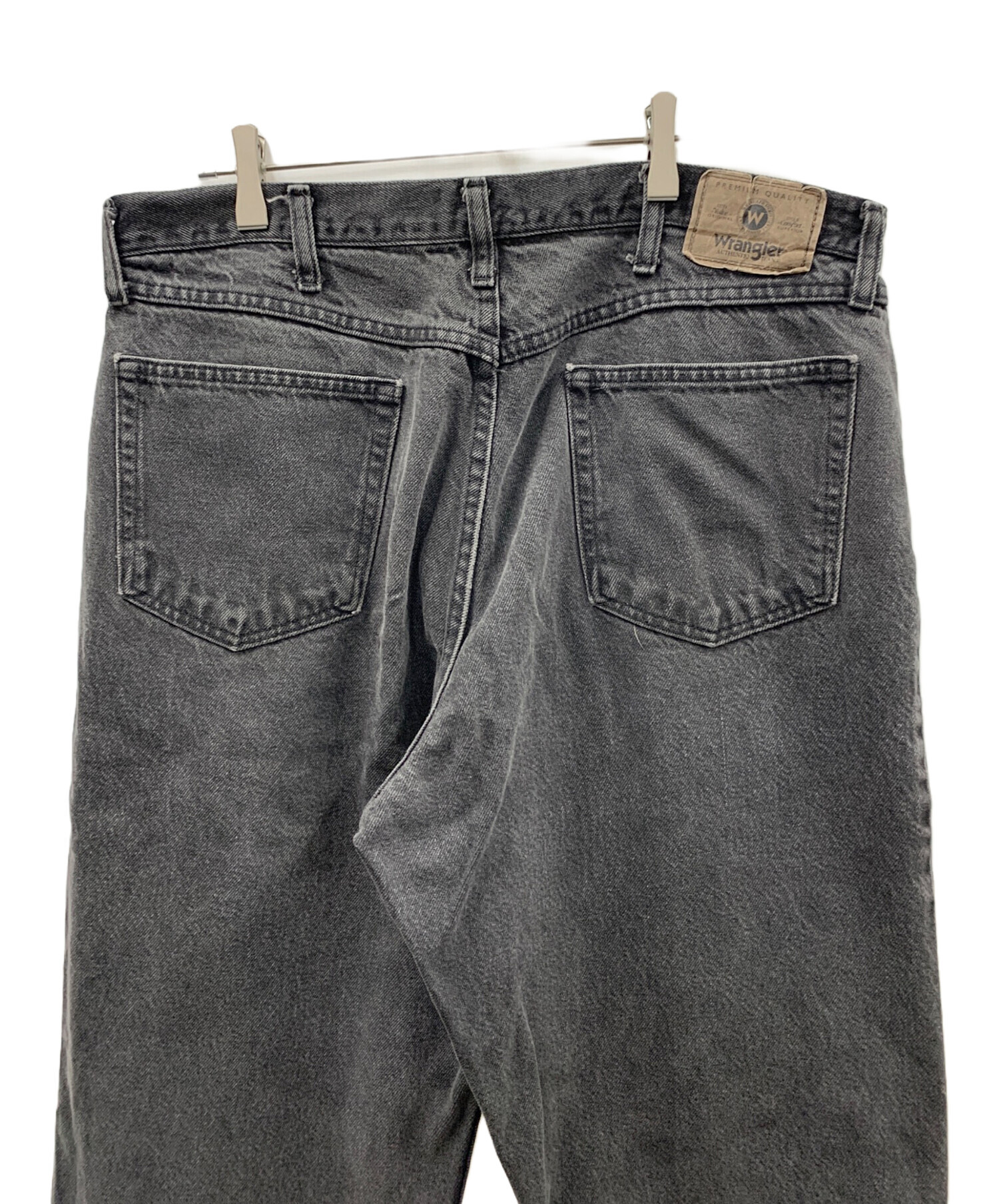 中古・古着通販】Wrangler (ラングラー) ジーンズ ブラック サイズ:36 