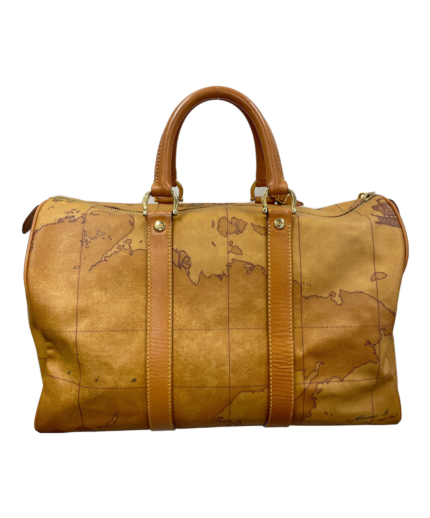 『PRIMA CLASSE』プリマクラッセ　ボストンバック　南京錠　カギあり 中古・古着通販】PRIMA CLASSE (プリマクラッセ) ボストンバッグ