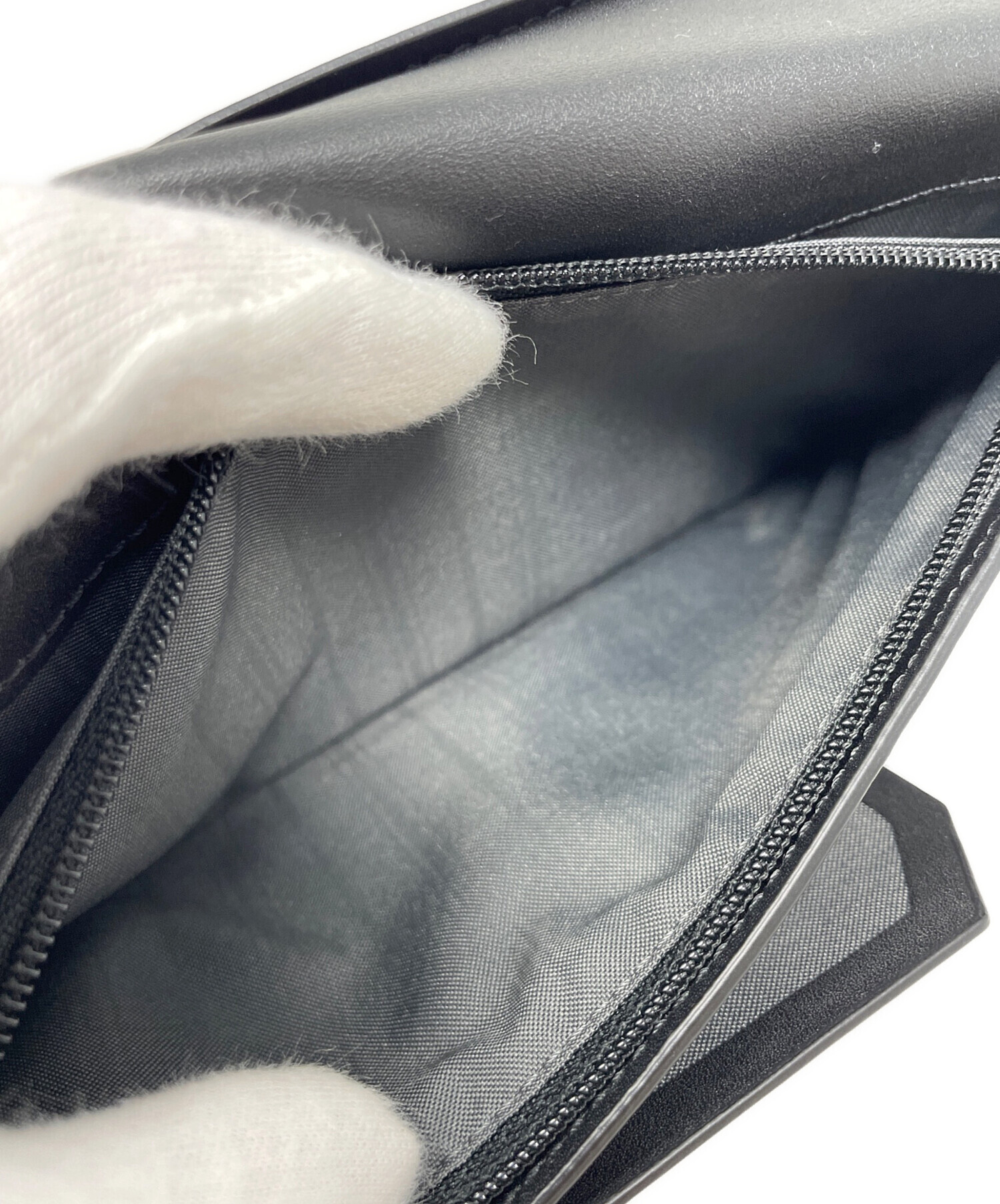 中古・古着通販】TUMI (トゥミ) 2つ折り財布 ブラック サイズ:実寸