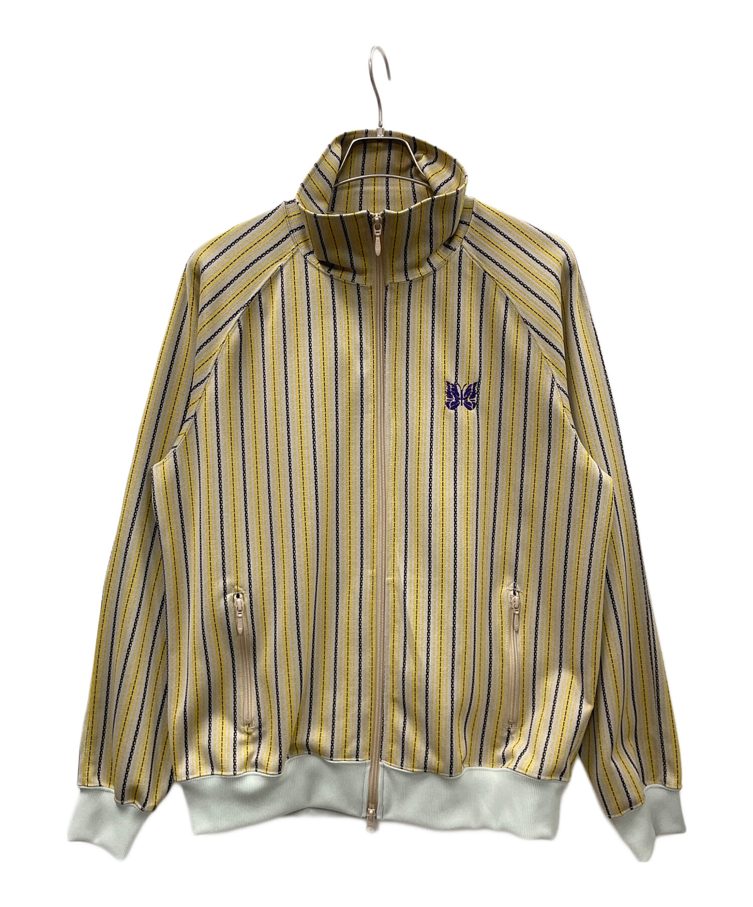 試着のみ Needlesトラックジャケット Mサイズ　トラックパンツ Sサイズ 中古・古着通販】Needles (ニードルズ) トラックジャケット グレー