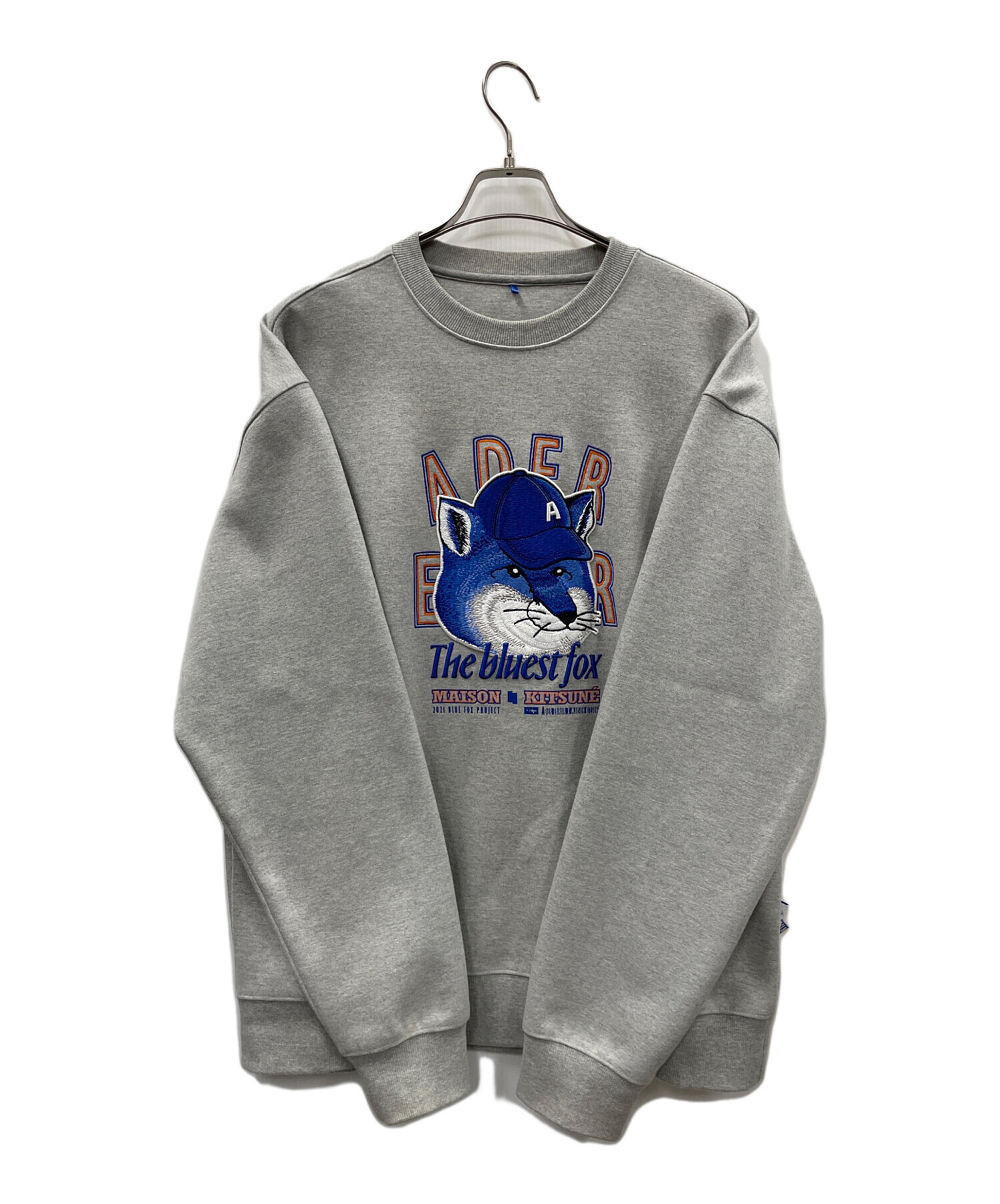 新品 Maison Kitsuné Ader Error Tシャツ M グレー 中古・古着通販】ADER error (アーダーエラー) maison kitsune (メゾン