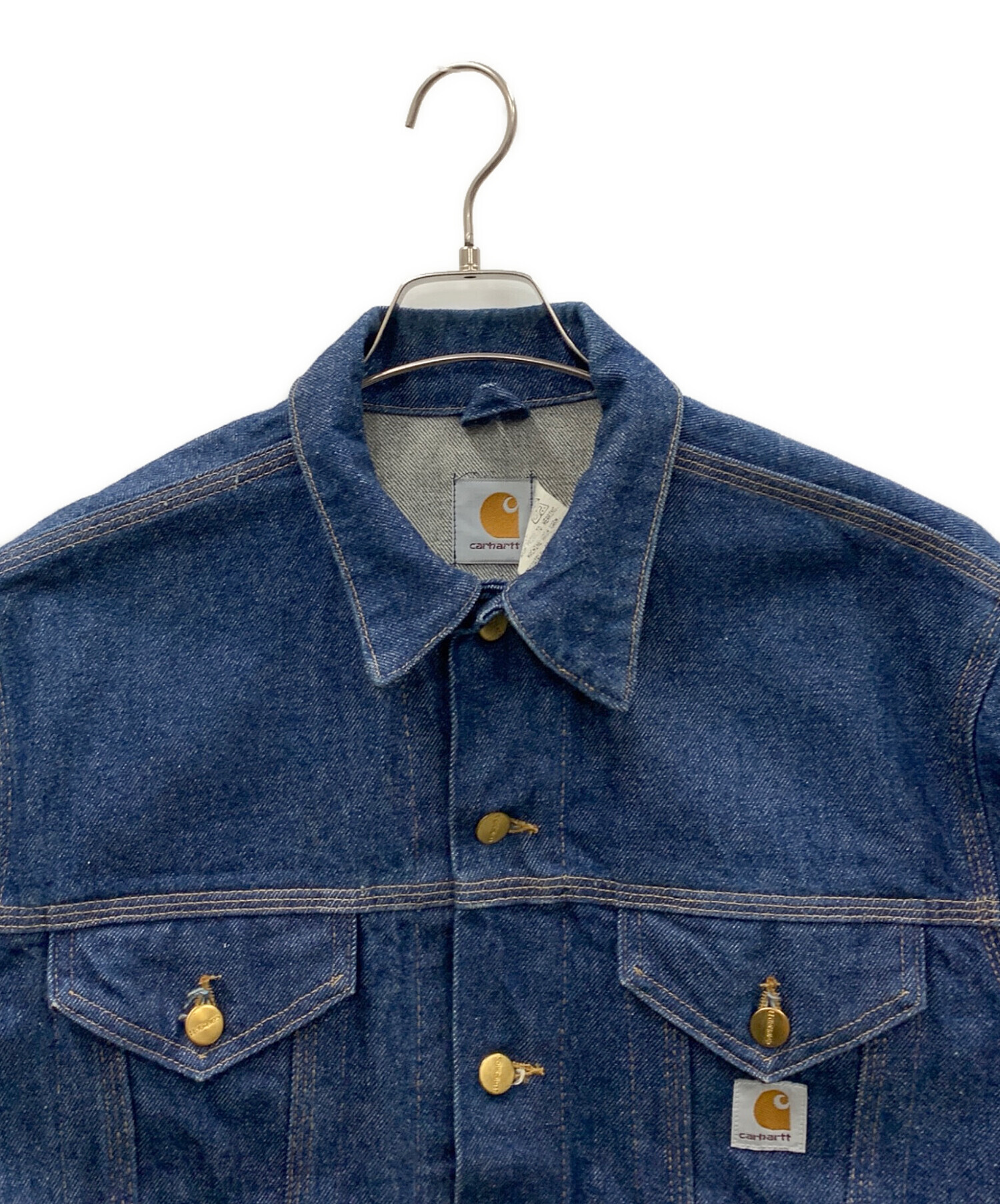中古・古着通販】CarHartt (カーハート) デニムジャケット インディゴ