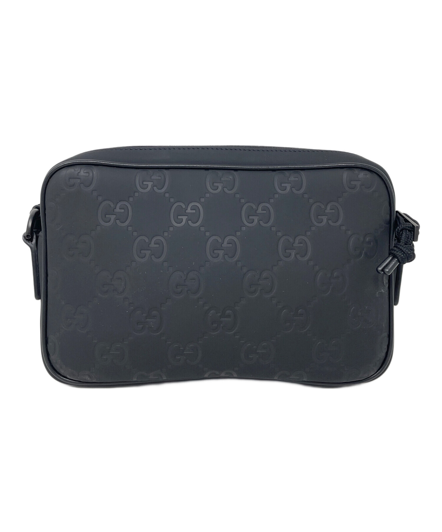 中古・古着通販】GUCCI (グッチ) ショルダーバッグ GGラバーエフェクト