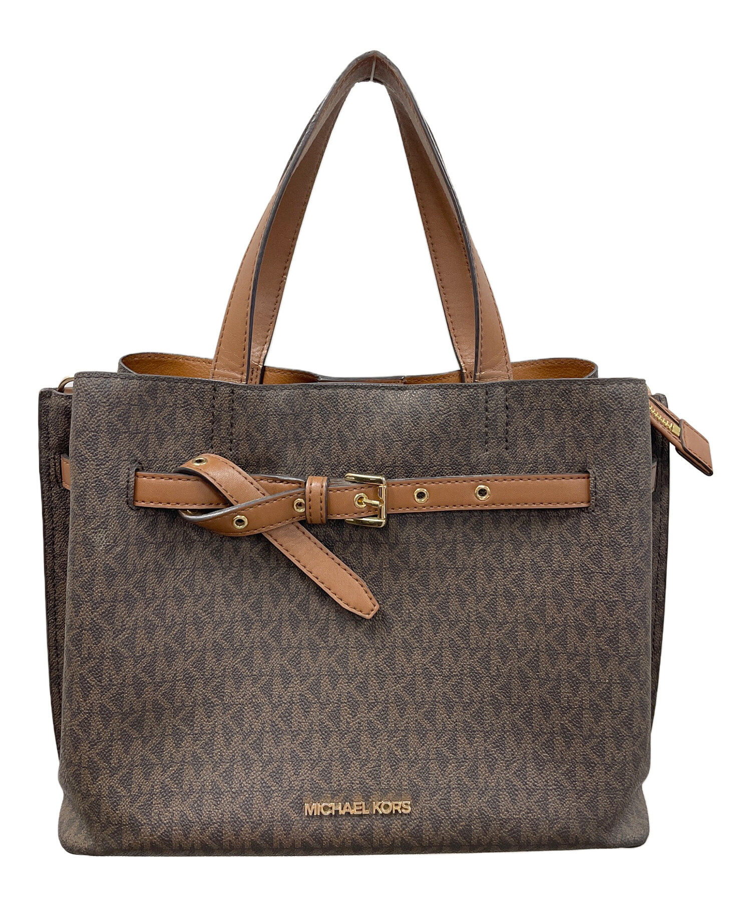 新品激安‼️更にお値下げMichael Kors 2way ハンドバッグ 中古・古着通販】MICHAEL KORS (マイケルコース) 2WAYバッグ