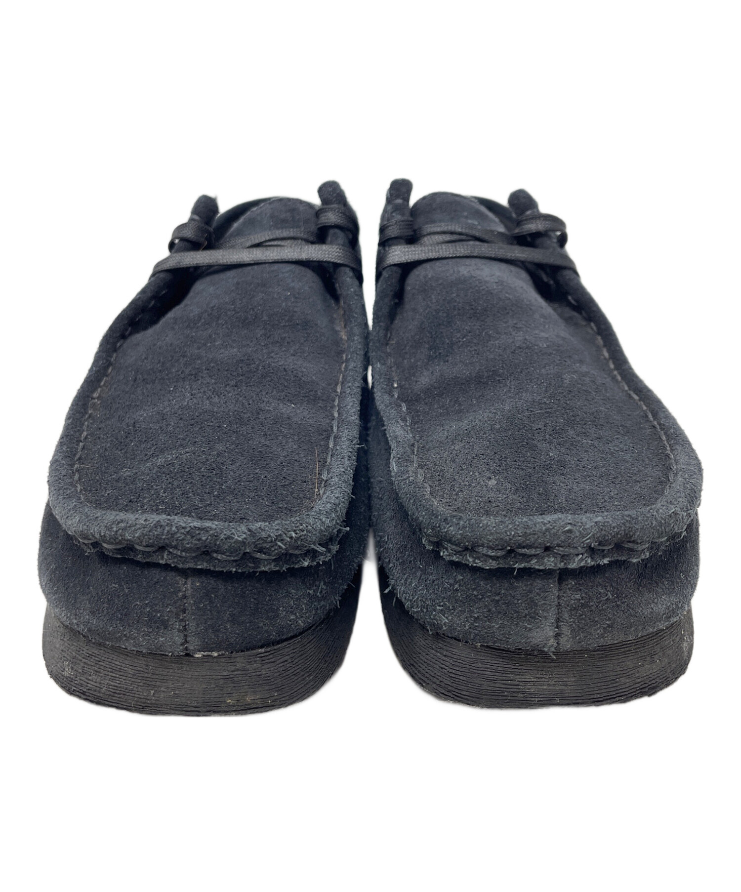 中古・古着通販】CLARKS (クラークス) ワラビーシューズ ブラック