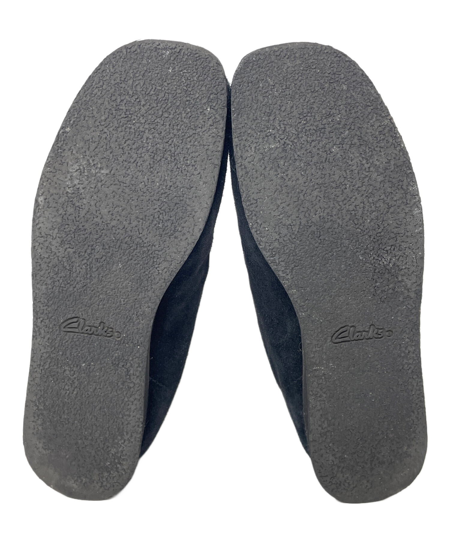 中古・古着通販】CLARKS (クラークス) ワラビーシューズ ブラック