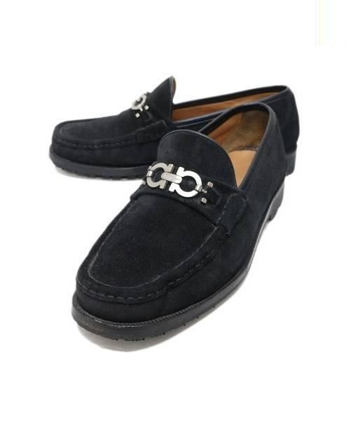 美品☆Salvatore Ferragamo ドライビングシューズ 8EE 中古・古着通販】Salvatore Ferragamo (サルヴァトーレ フェラガモ