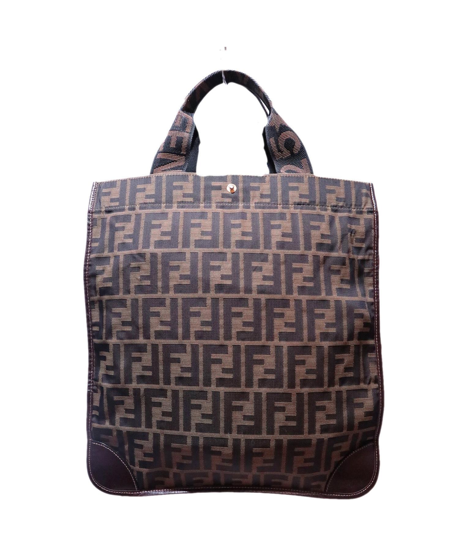 中古・古着通販】FENDI (フェンディ) 折り畳みトートバッグ ズッカ