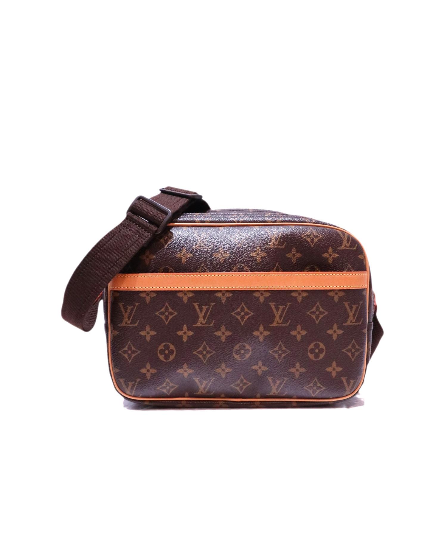 中古・古着通販】LOUIS VUITTON (ルイヴィトン) リポーターPM ブラウン