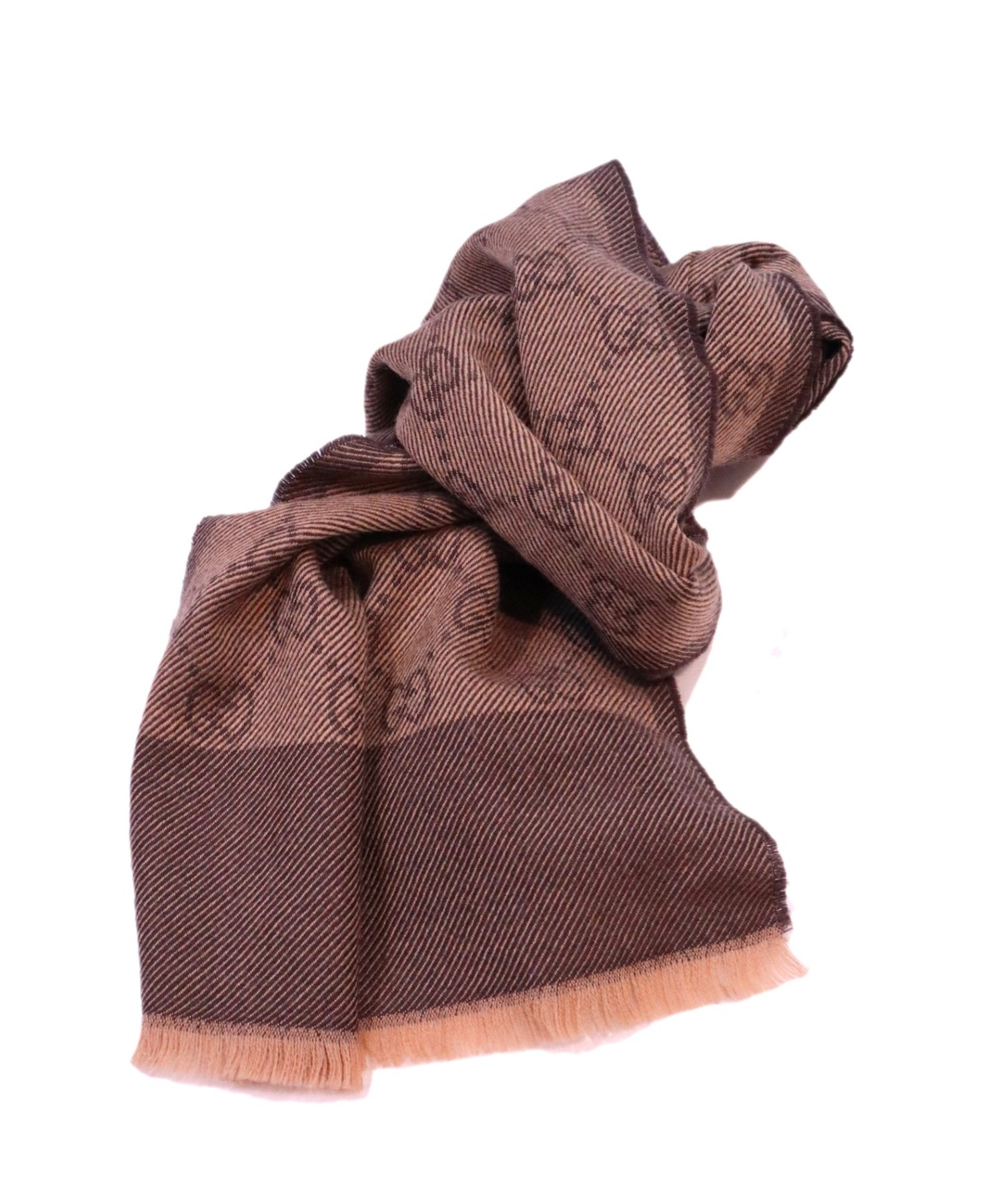 中古・古着通販】GUCCI (グッチ) マフラー ブラウン｜ブランド・古着