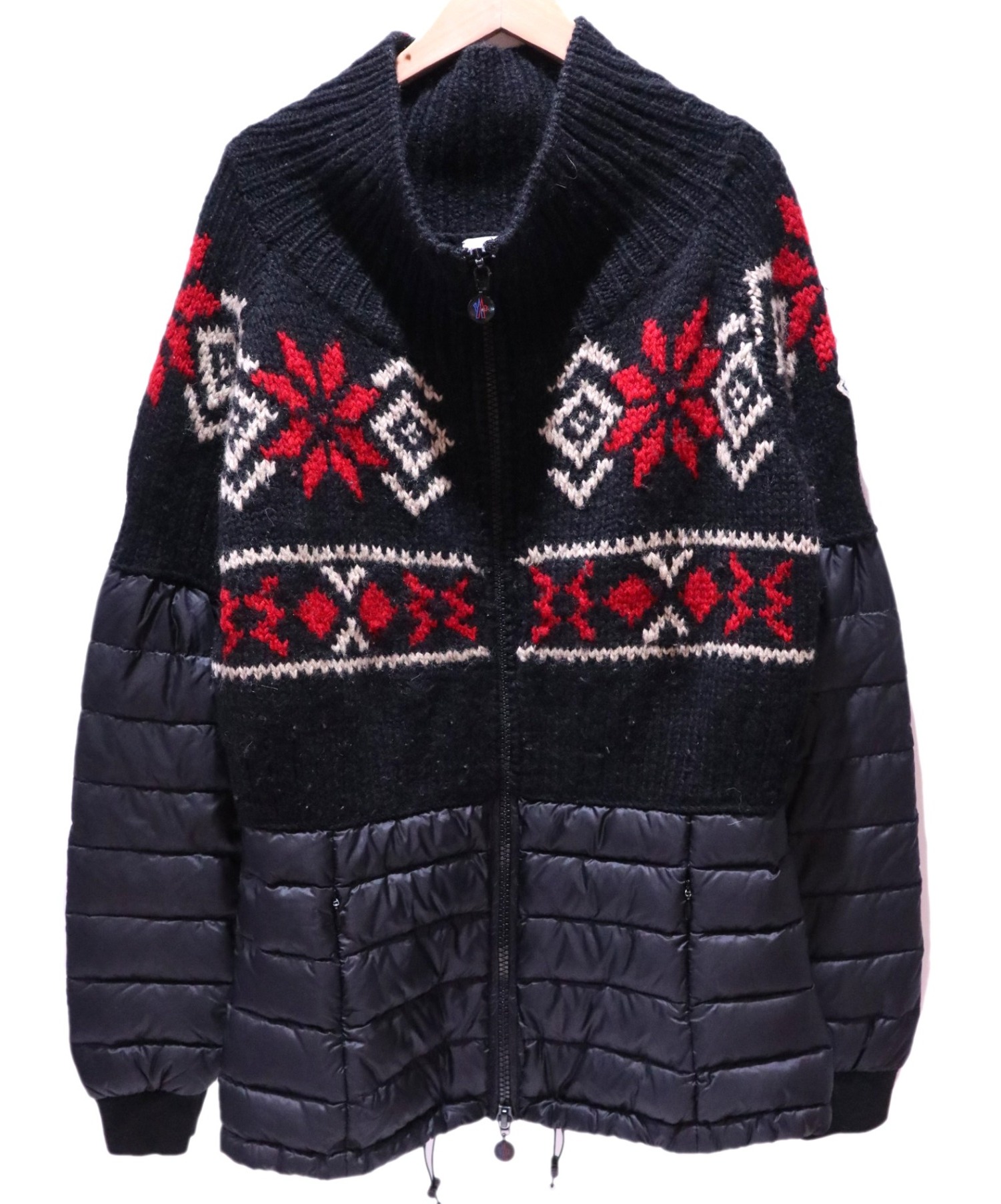 中古・古着通販】MONCLER (モンクレール) ダウンジャケット ブラック 