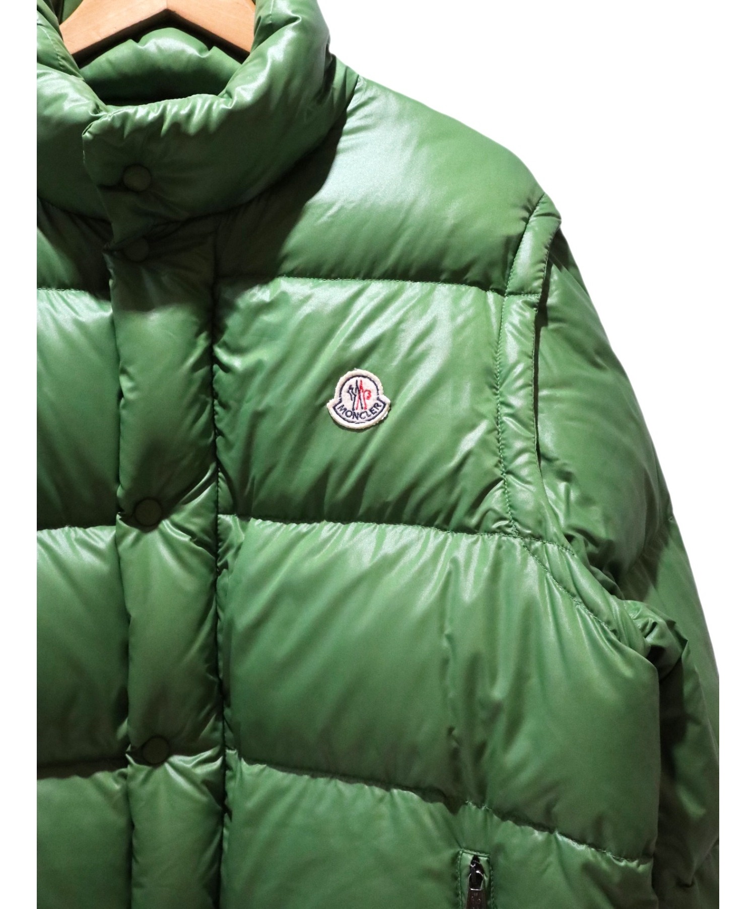 中古・古着通販】MONCLER (モンクレール) ダウンジャケット グリーン