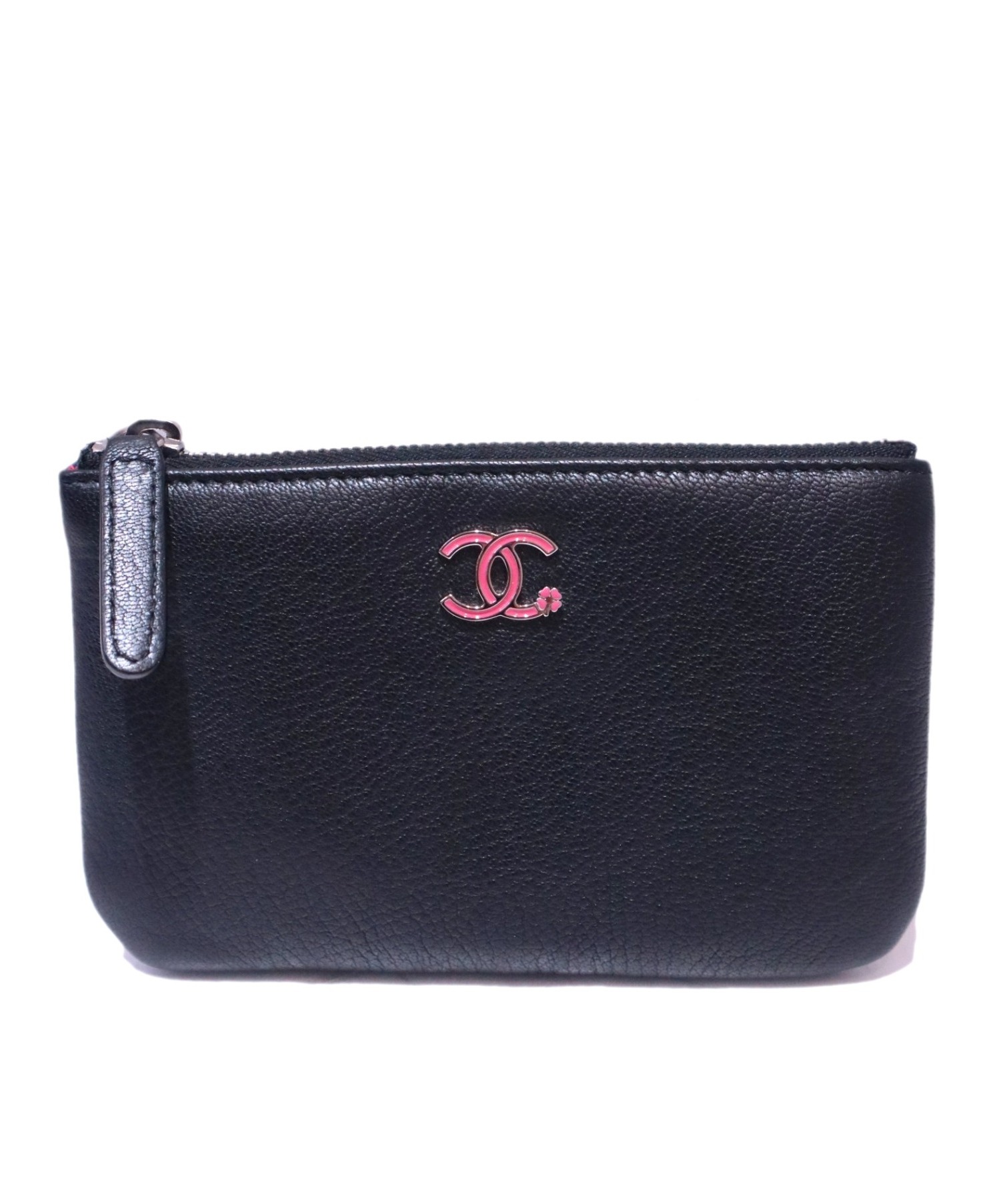 中古・古着通販】CHANEL (シャネル) ラッキークローバーココマークコインケース ブラック 25892587｜ブランド・古着通販  トレファク公式【TREFAC FASHION】スマホサイト
